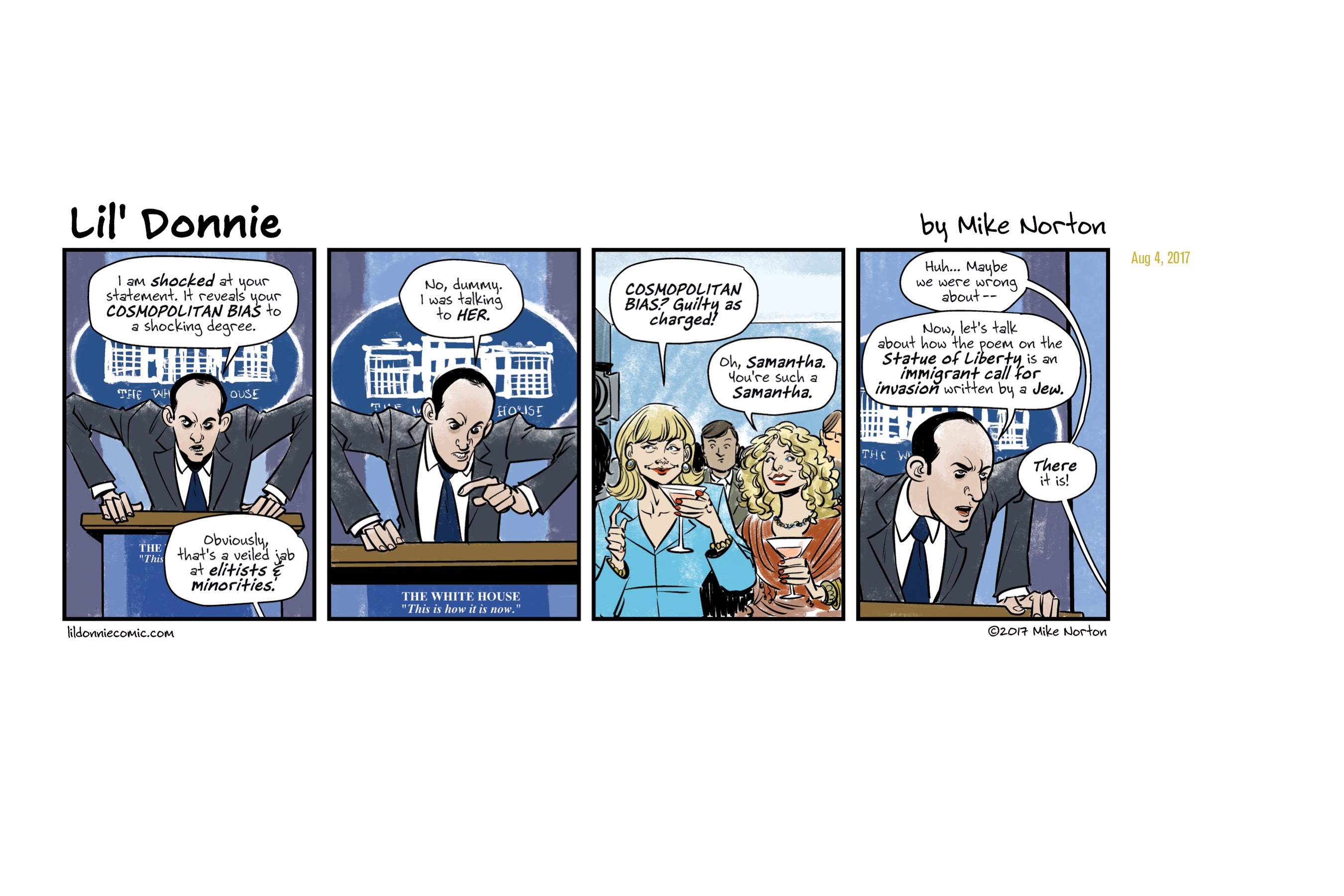 Read online Lil' Donnie: Executive Privilege comic -  Issue # TPB - 47
