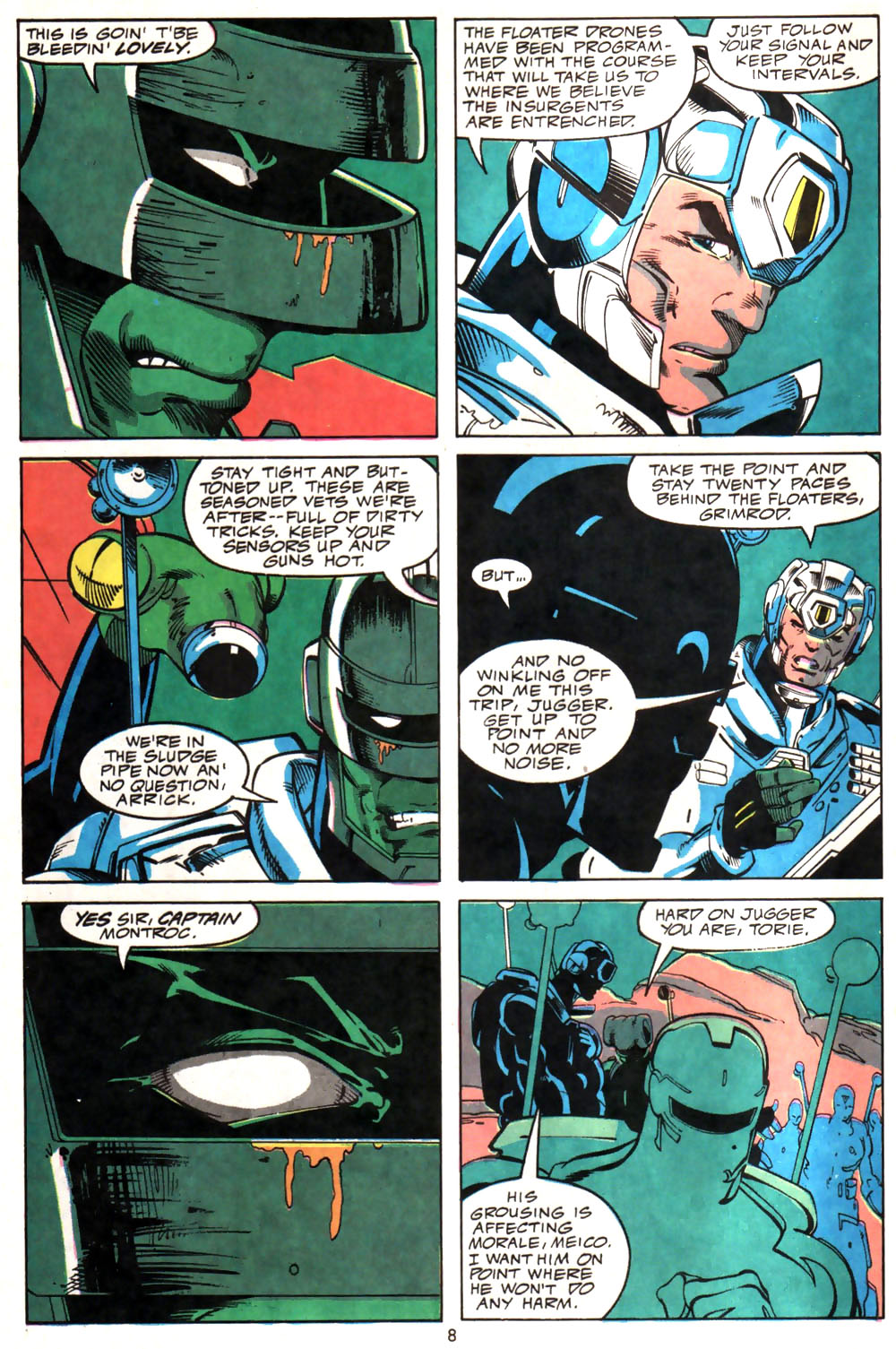 Read online Alien Legion (1987) comic -  Issue #15 - 11