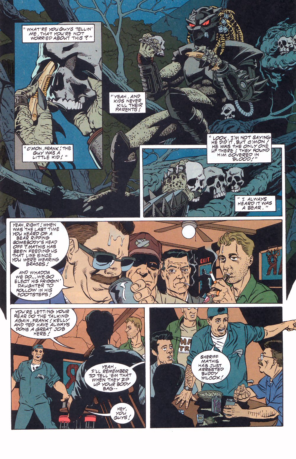 Read online Predator: Kindred comic -  Issue #3 - 11
