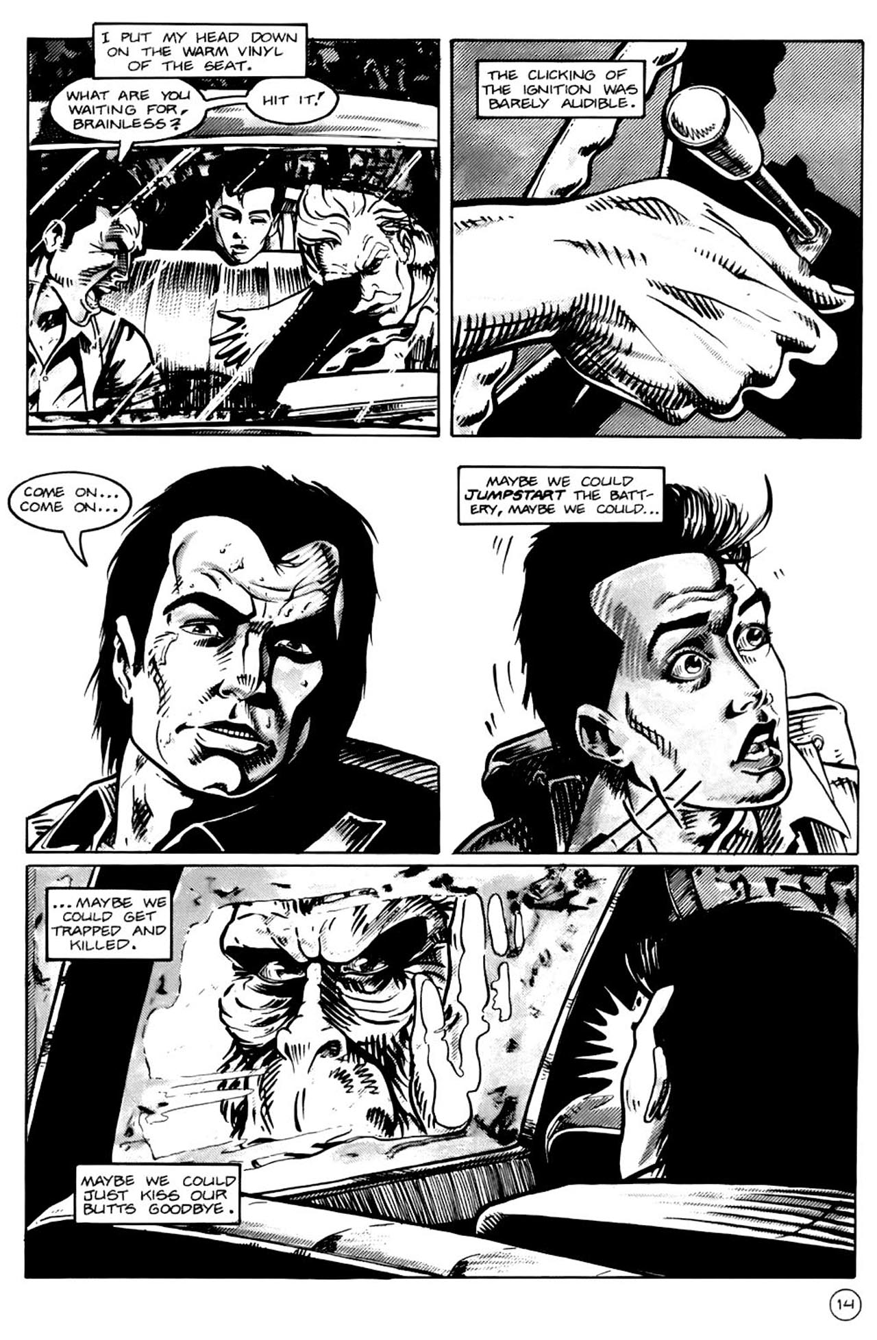 Read online Planet of the Apes (1990) comic -  Issue #14 - 16