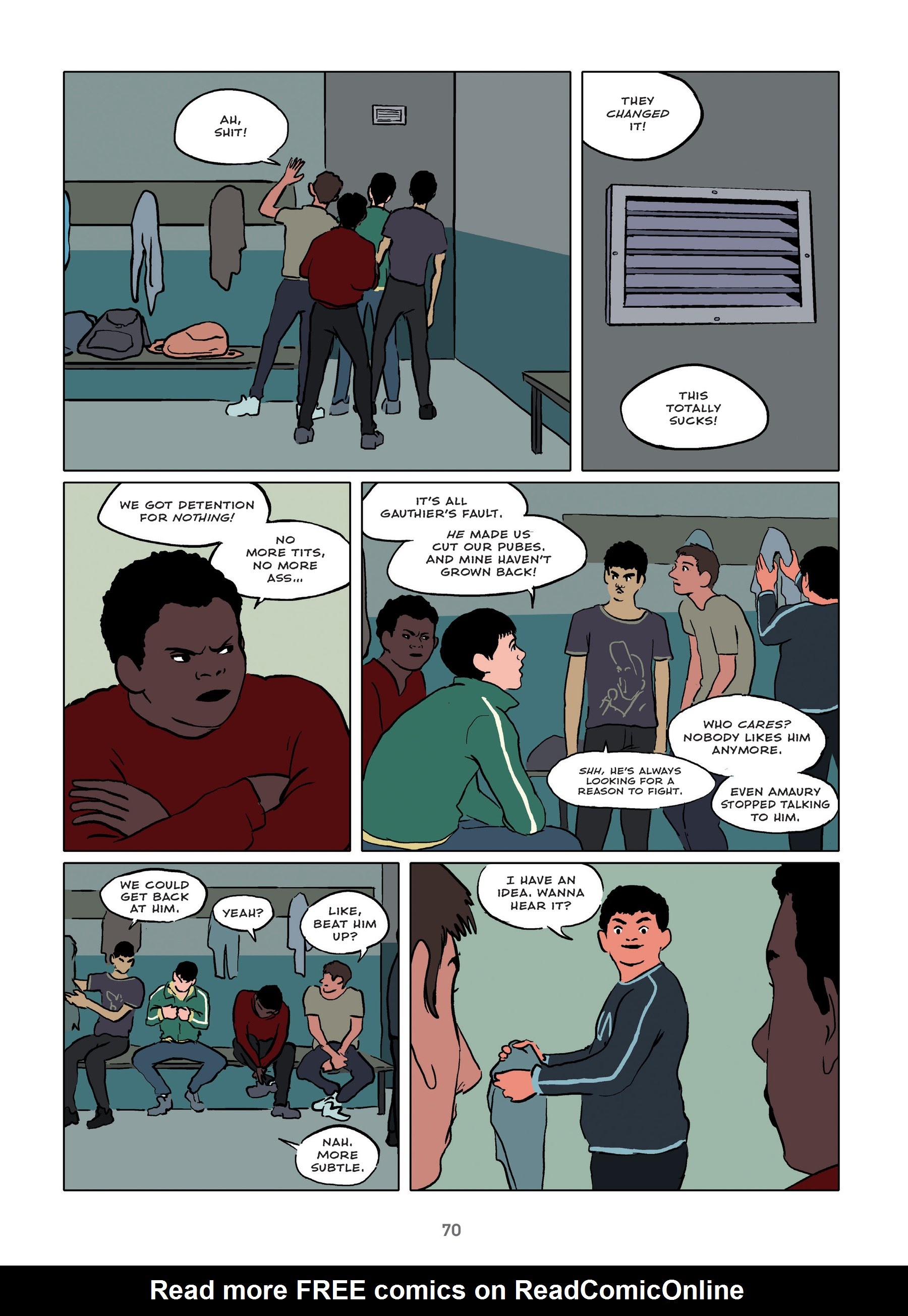 Read online The Locker Room comic -  Issue # TPB - 71
