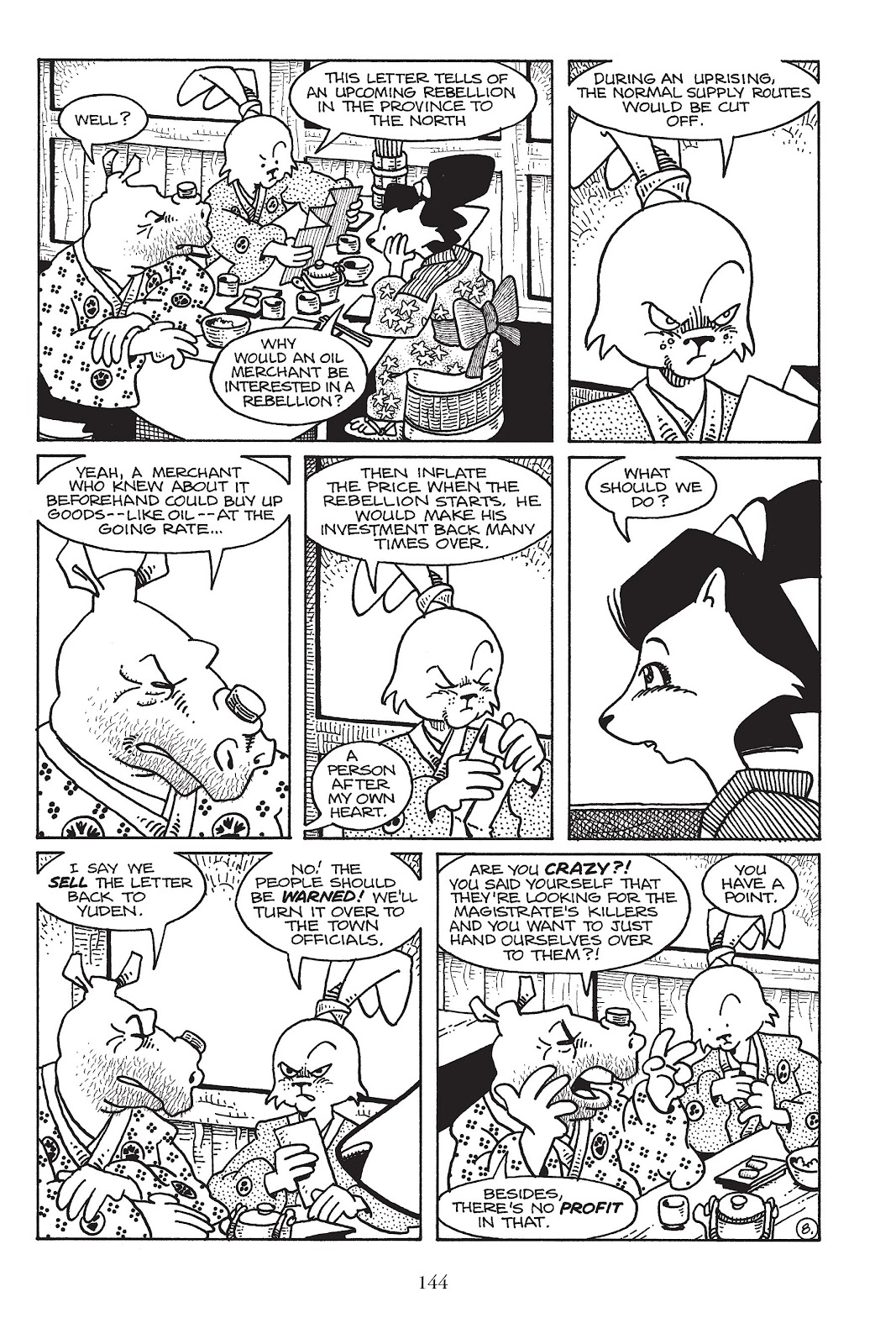 Usagi Yojimbo (1987) issue TPB 7 - Page 136
