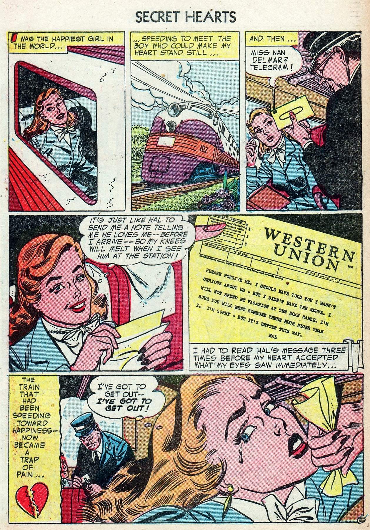 Read online Secret Hearts comic -  Issue #25 - 27
