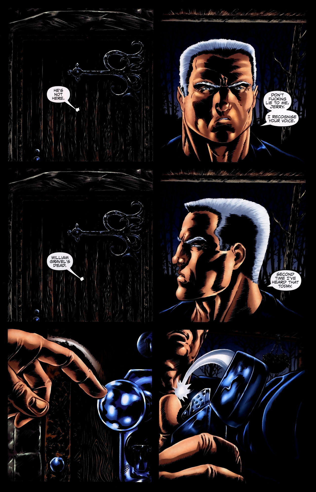 Read online Gravel comic -  Issue #1 - 8