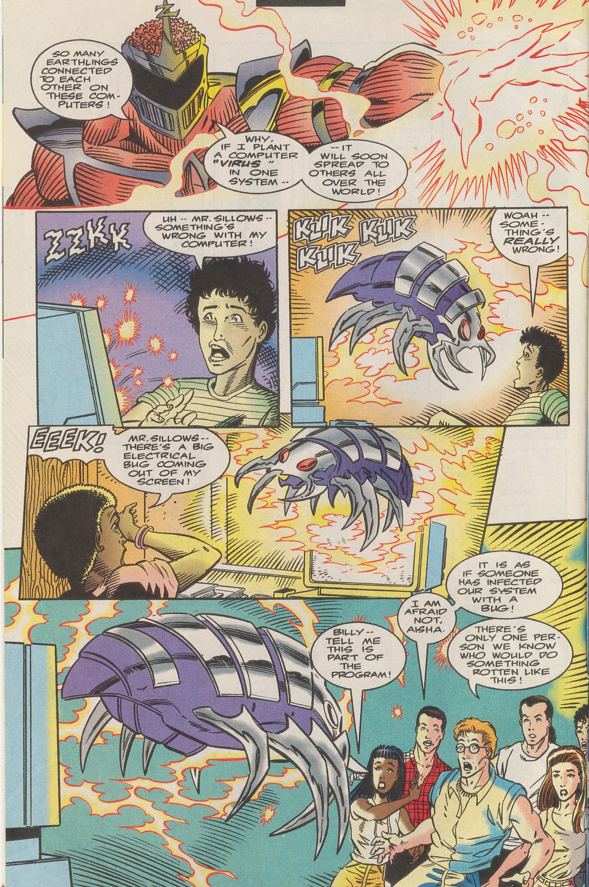 Read online Saban's Mighty Morphin' Power Rangers comic -  Issue #1 - 6