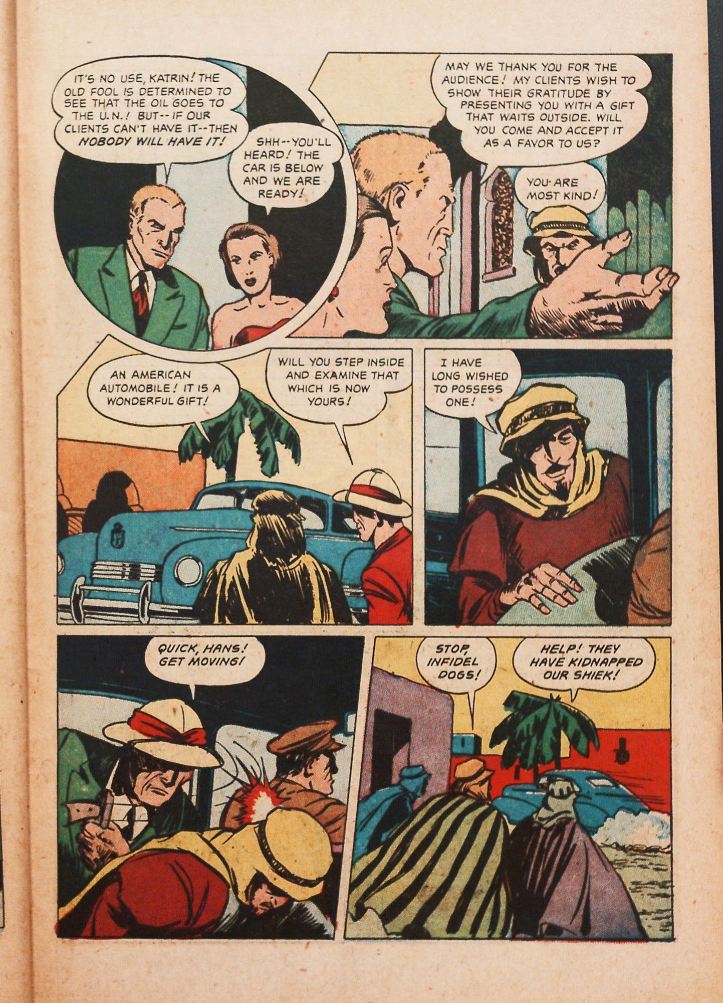 Read online Super-Mystery Comics comic -  Issue #39 - 39