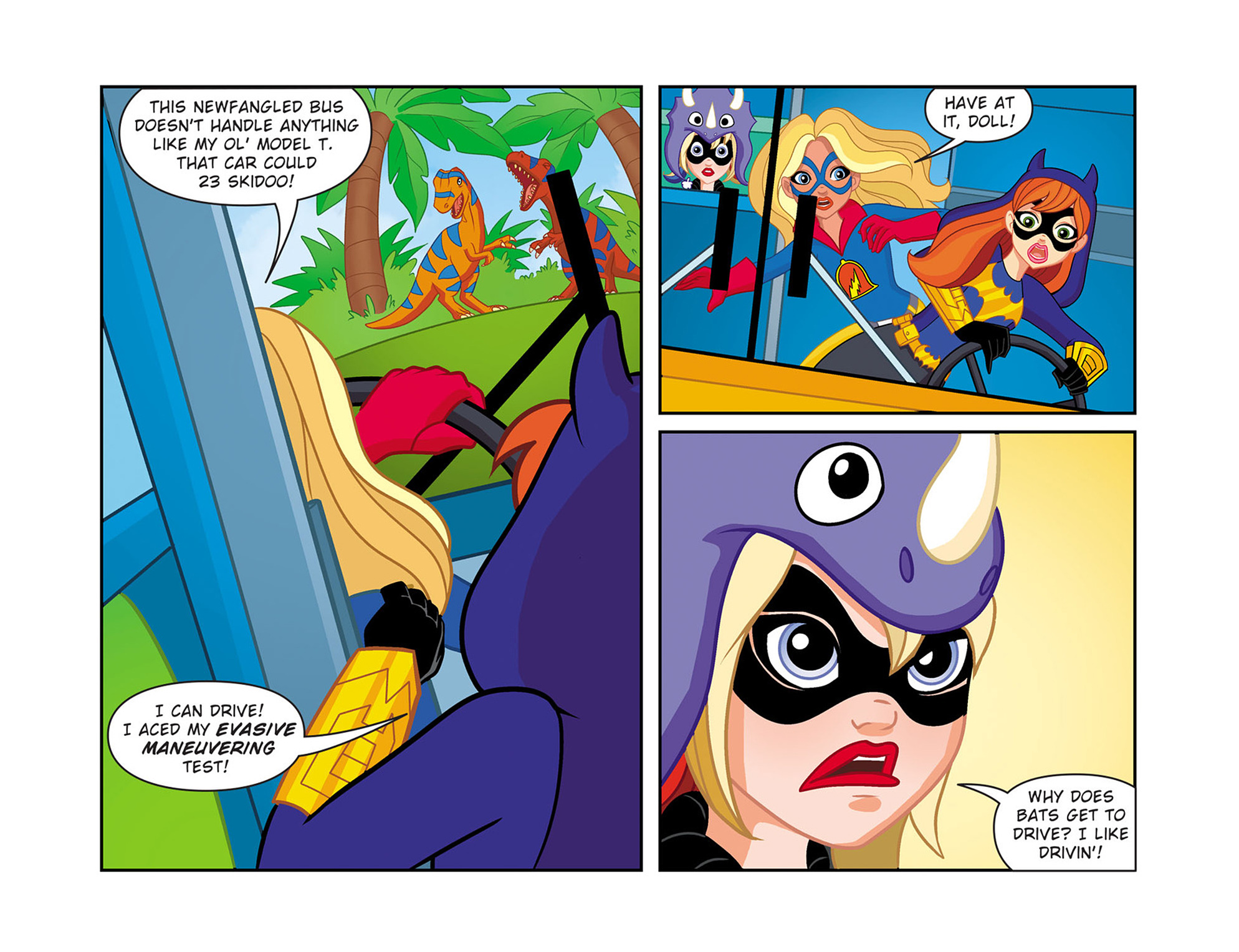 Read online DC Super Hero Girls: Past Times at Super Hero High comic -  Issue #2 - 5
