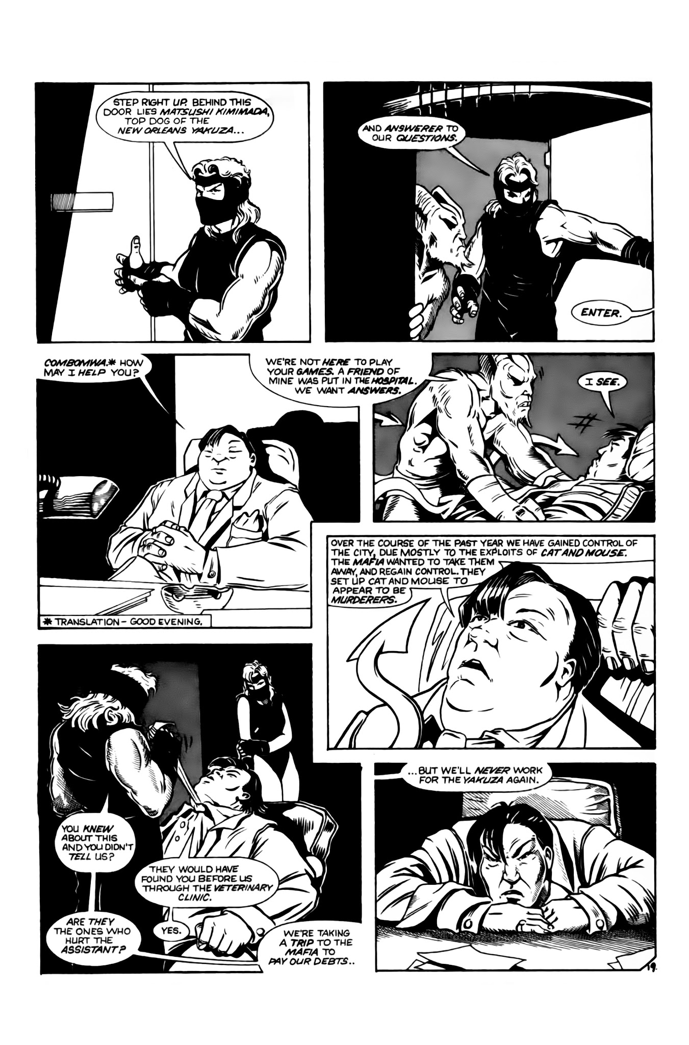 Read online Cat & Mouse comic -  Issue #1 - 21