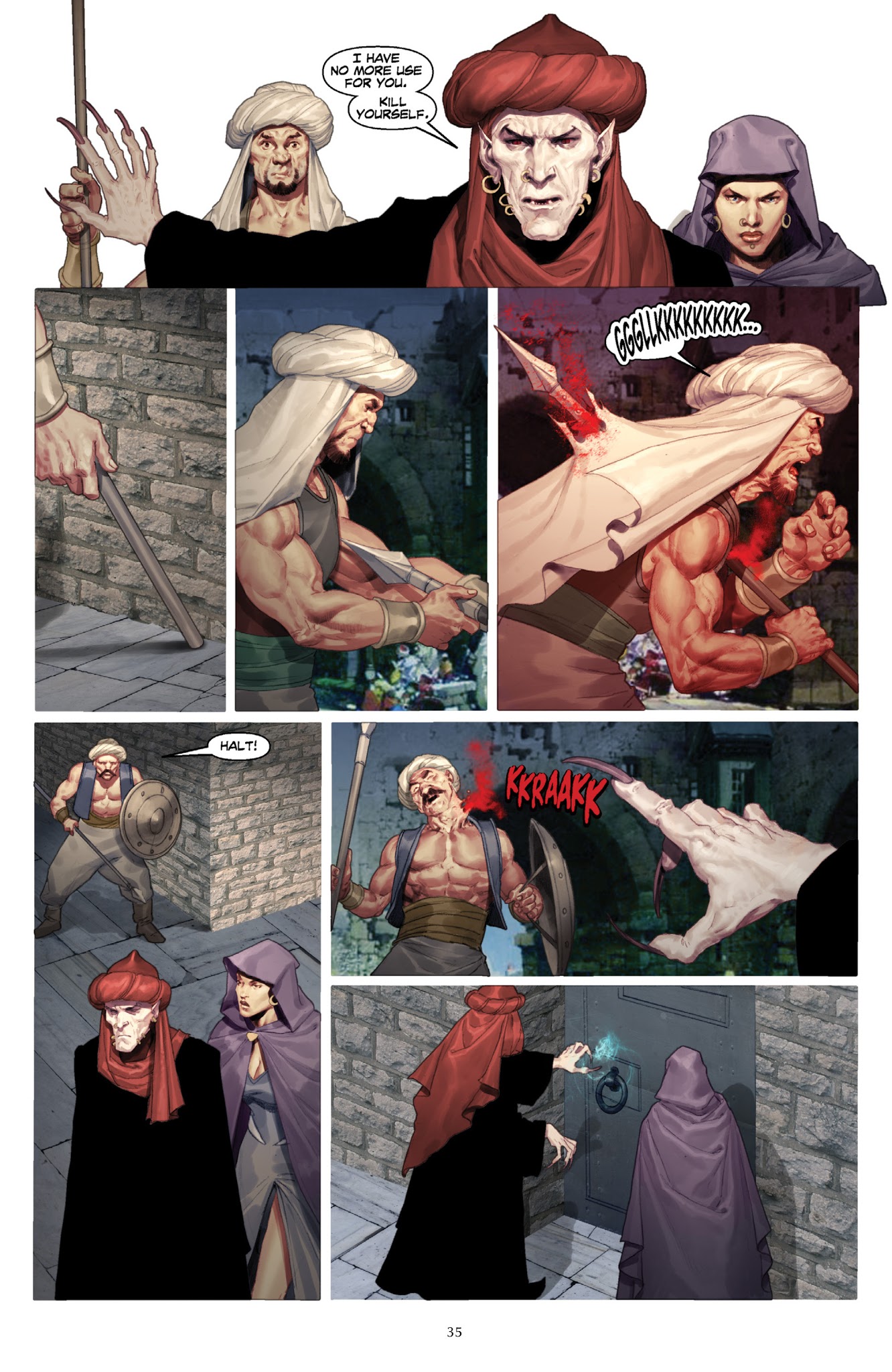 Read online Conan and the People of the Black Circle comic -  Issue # _TPB - 37