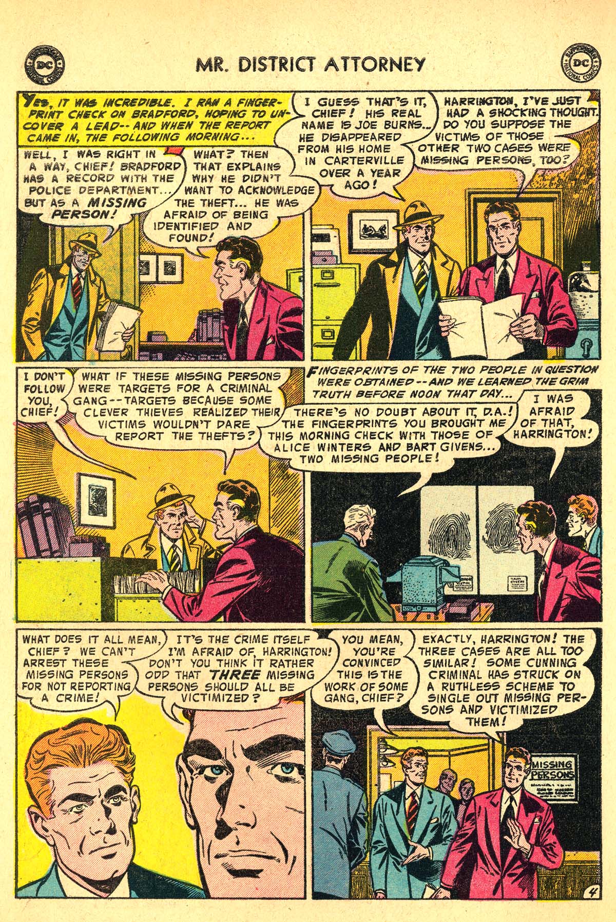 Read online Mr. District Attorney comic -  Issue #47 - 6