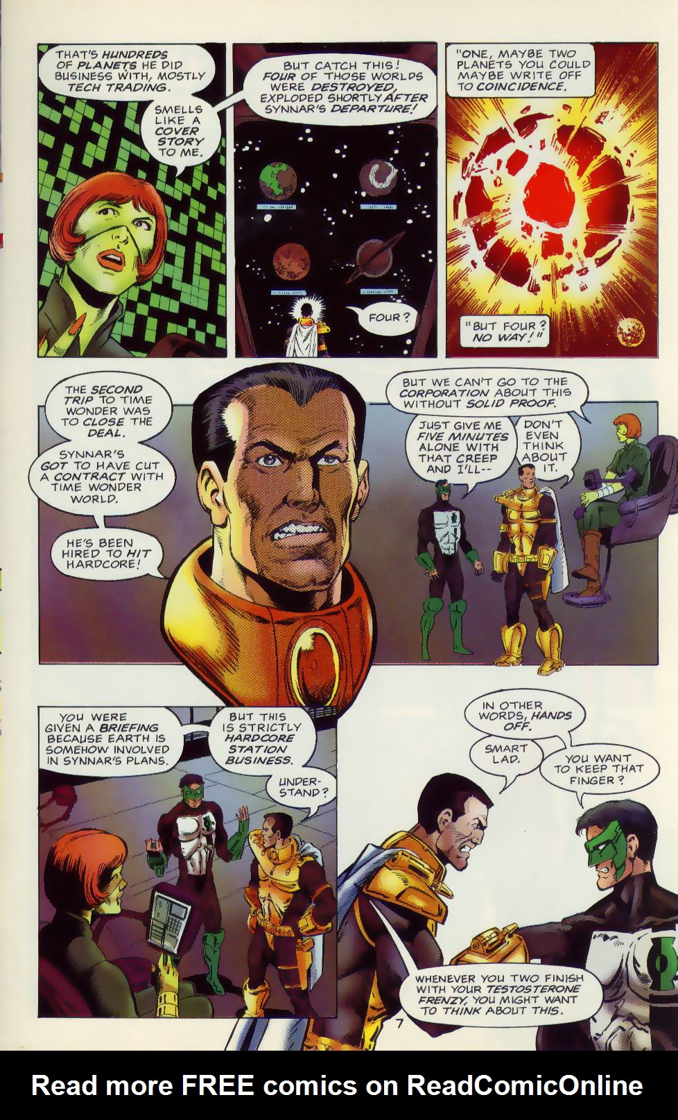 Read online Hardcore Station comic -  Issue #3 - 8