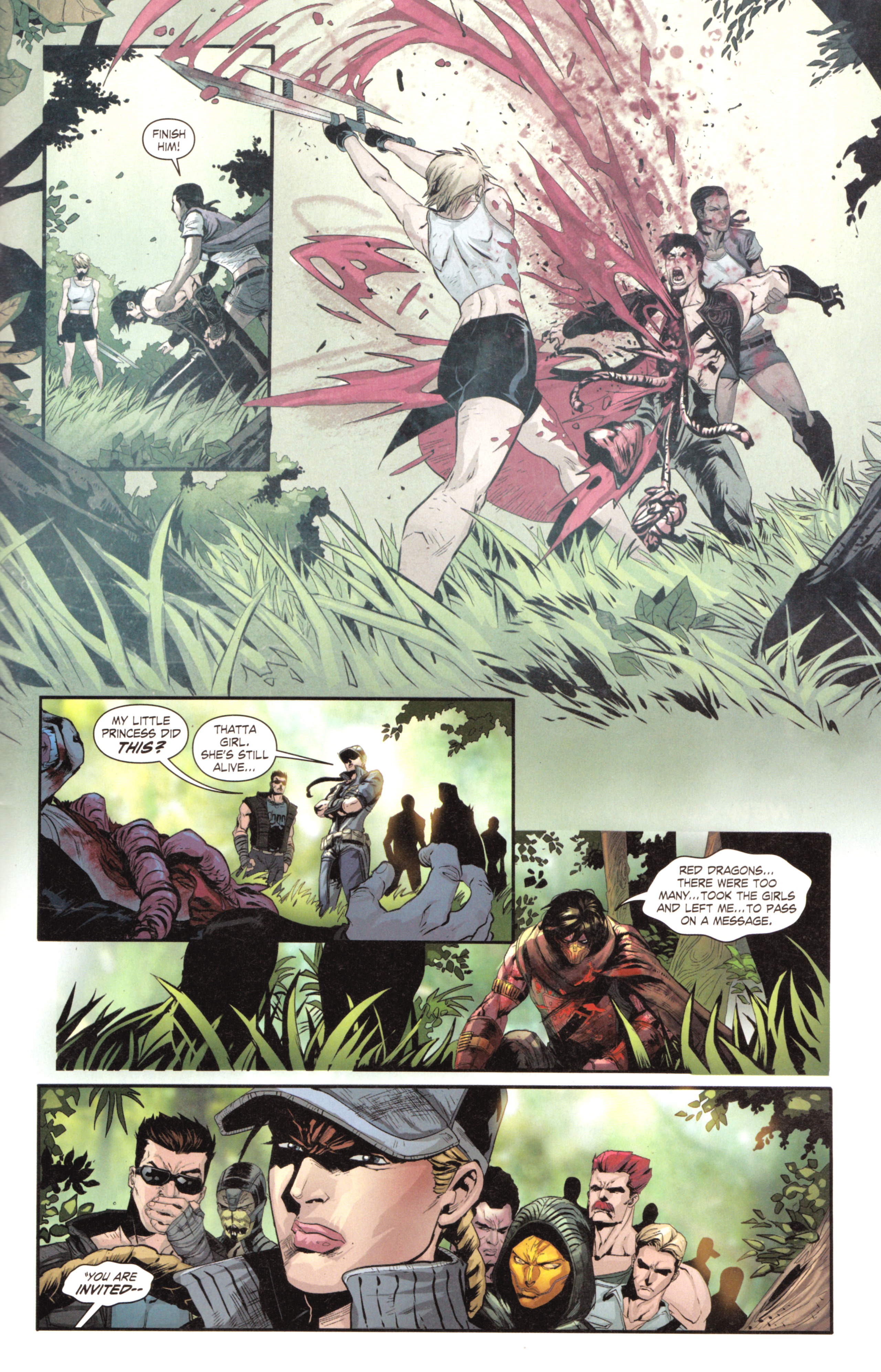 Read online Mortal Kombat X [II] comic -  Issue #4 - 35