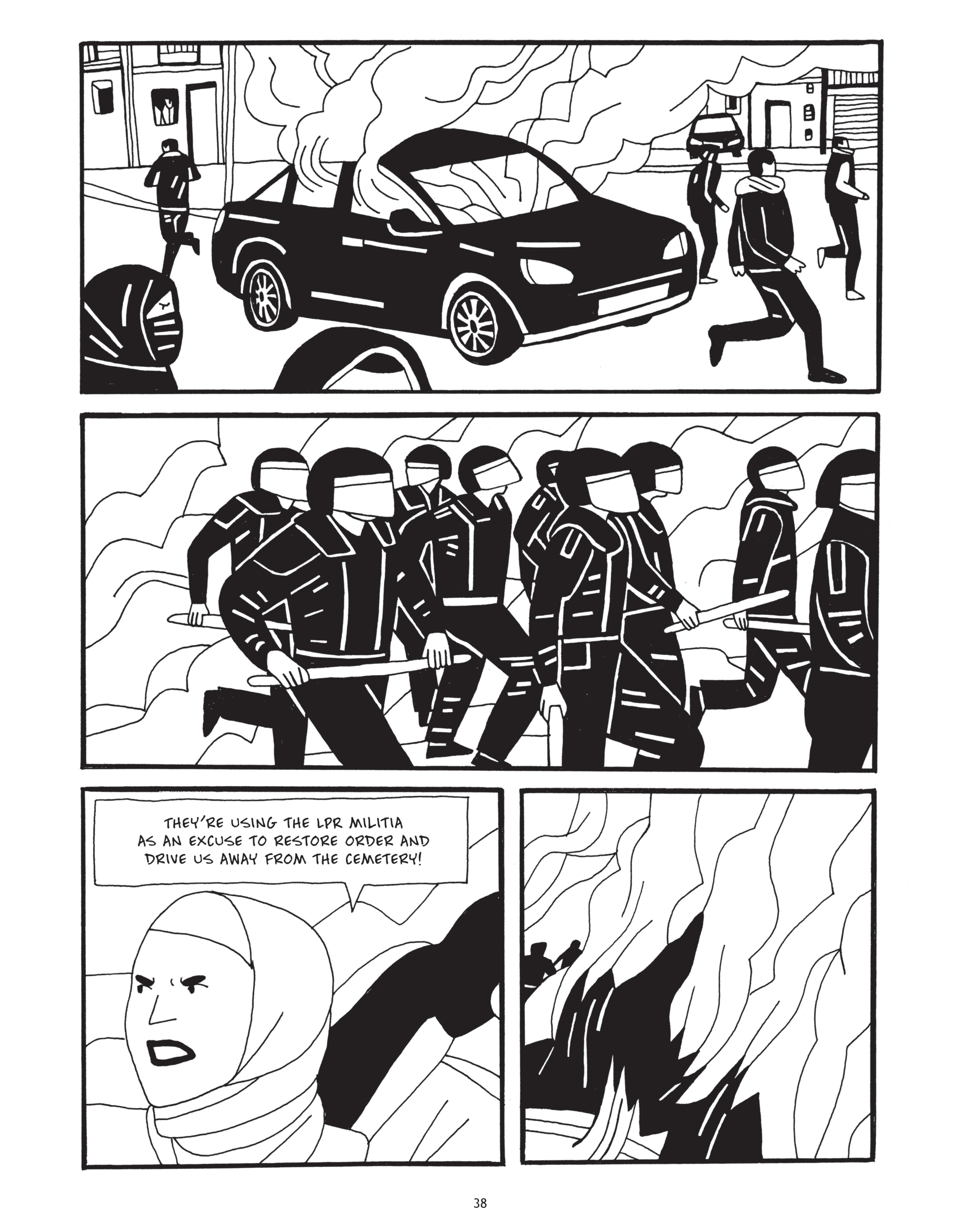 Read online After the Spring: A Story of Tunisian Youth comic -  Issue # TPB - 38