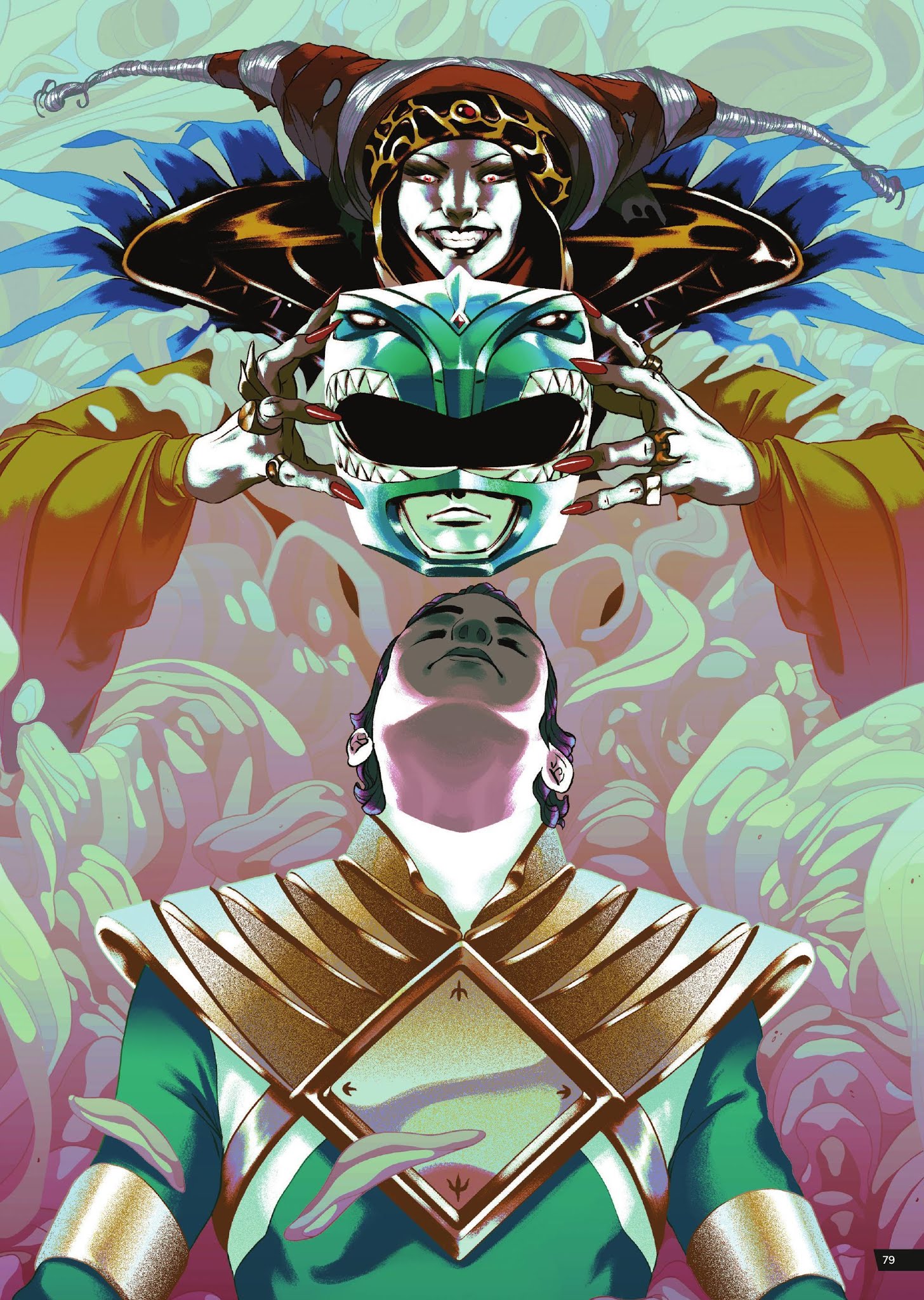 Read online Saban's Power Rangers Artist Tribute comic -  Issue # TPB - 74