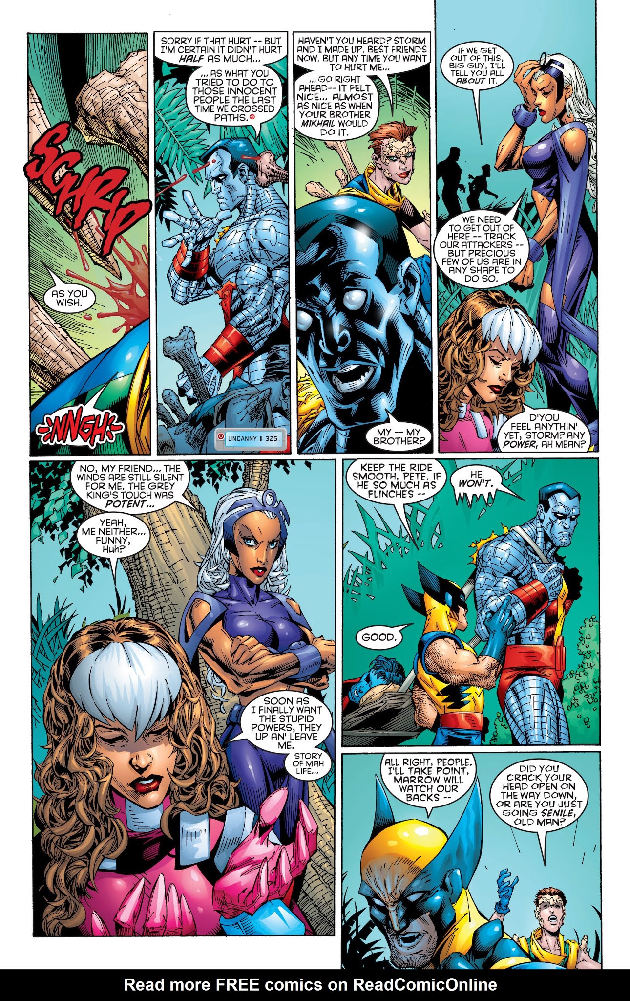 Read online X-Men: The Hunt For Professor X comic -  Issue # TPB (Part 1) - 47