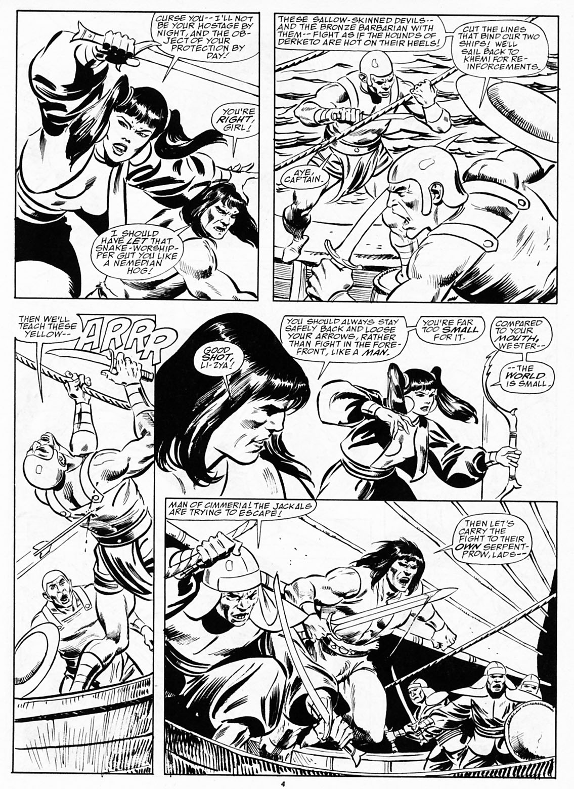 The Savage Sword Of Conan issue 191 - Page 6