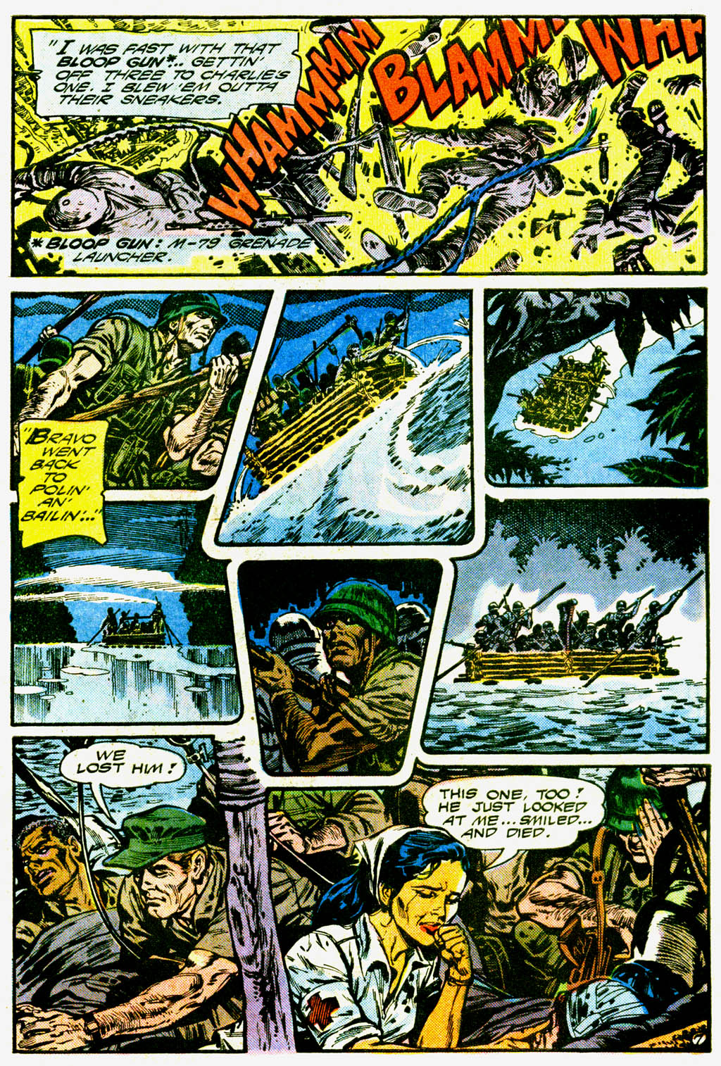 Read online G.I. Combat (1952) comic -  Issue #270 - 42