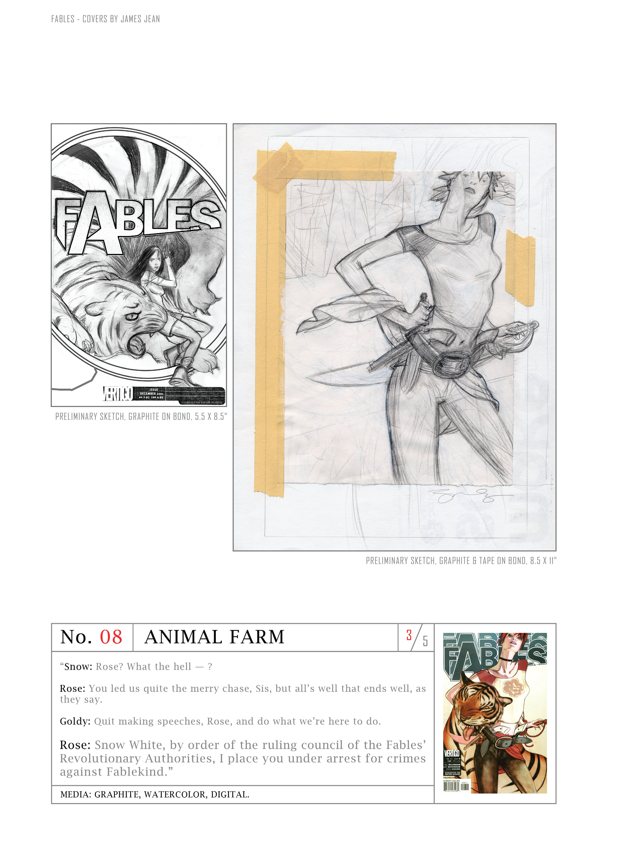 Read online Fables: Covers by James Jean comic -  Issue # TPB (Part 1) - 25