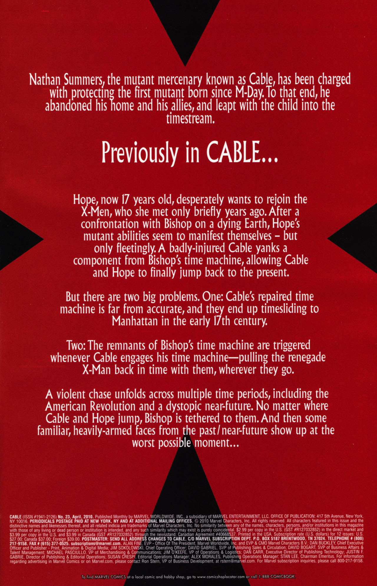 Read online Cable (2008) comic -  Issue #23 - 3