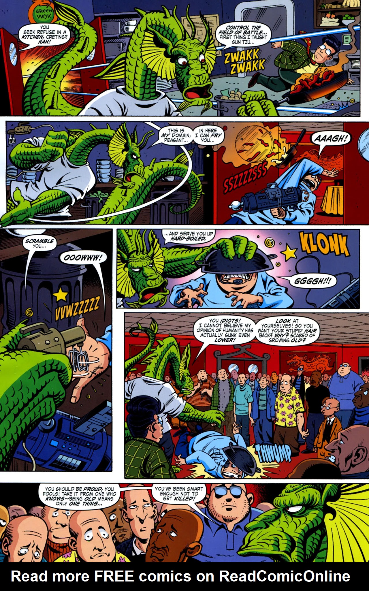 Read online Fin Fang Four Return! comic -  Issue # Full - 14