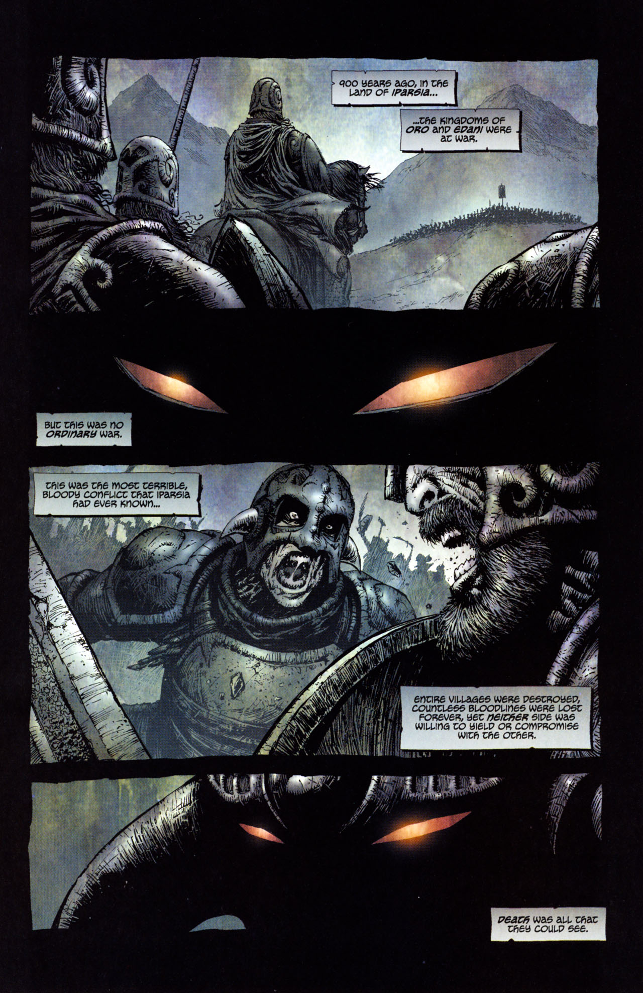 Read online Frank Frazetta's Death Dealer comic -  Issue #1 - 4