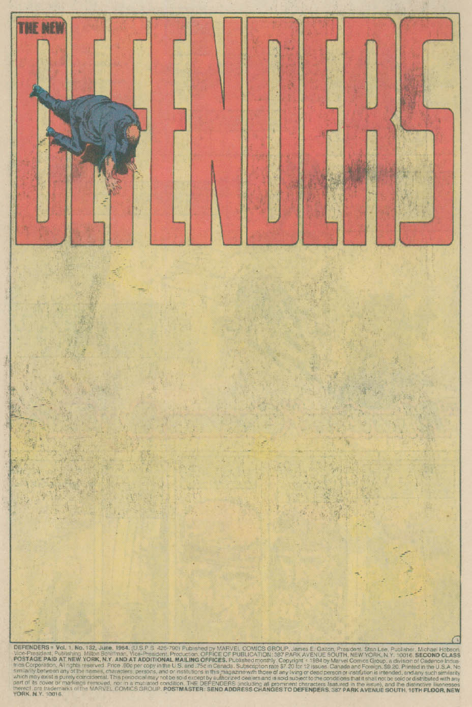 Read online The Defenders (1972) comic -  Issue #132 - 2