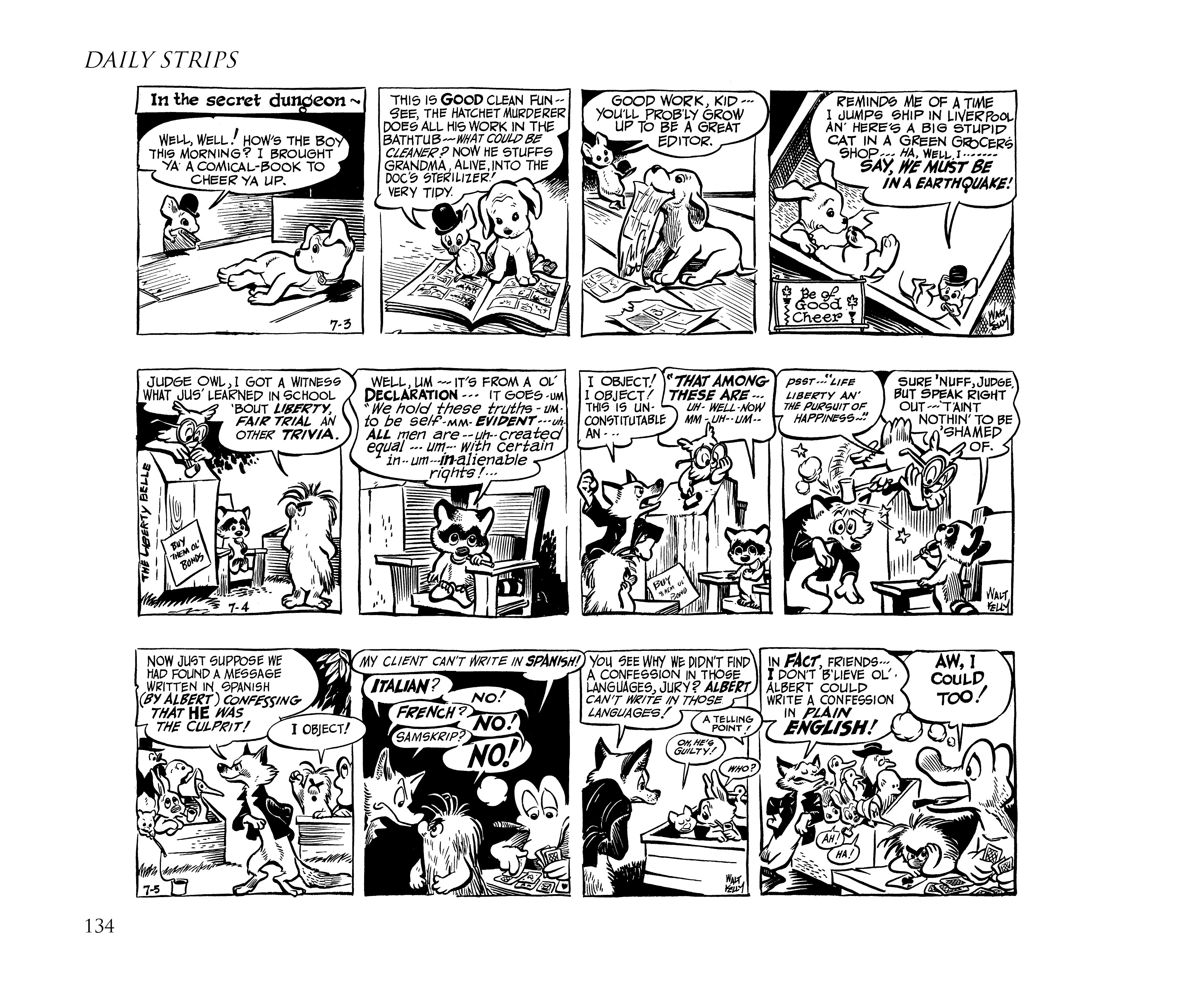 Read online Pogo by Walt Kelly: The Complete Syndicated Comic Strips comic -  Issue # TPB 1 (Part 2) - 52
