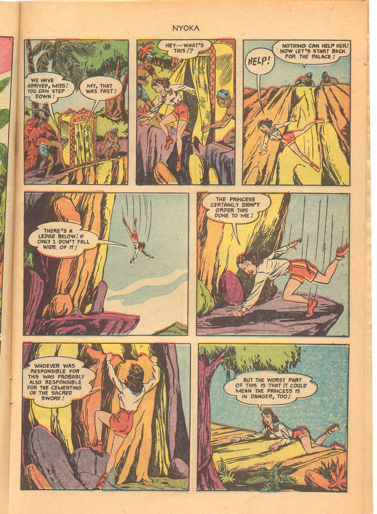 Read online Nyoka the Jungle Girl (1945) comic -  Issue #61 - 15