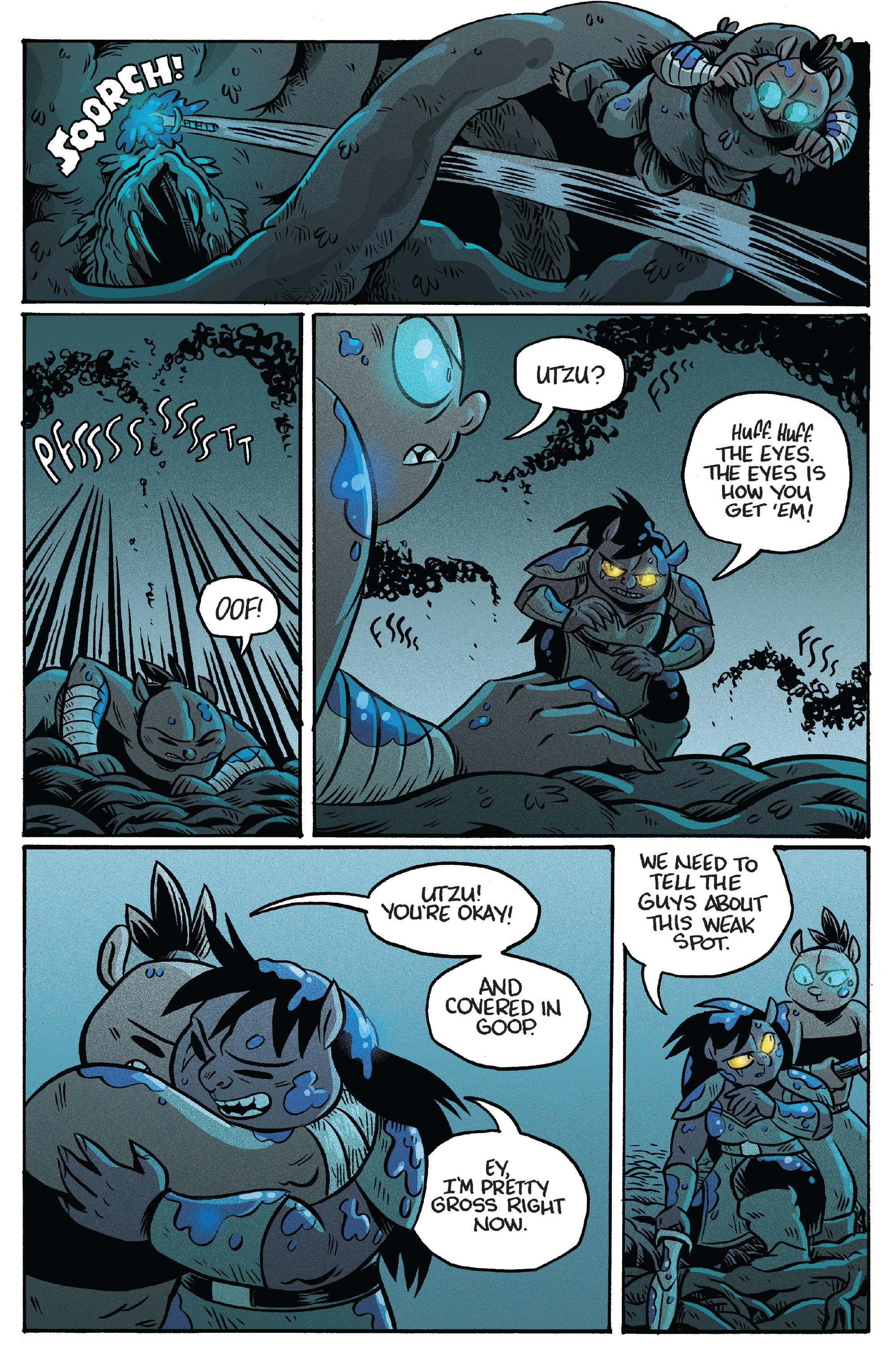Read online ORCS! comic -  Issue #6 - 13