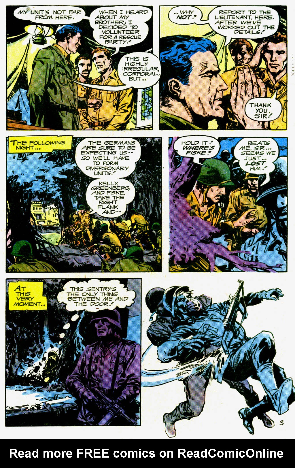 Read online G.I. Combat (1952) comic -  Issue #270 - 30