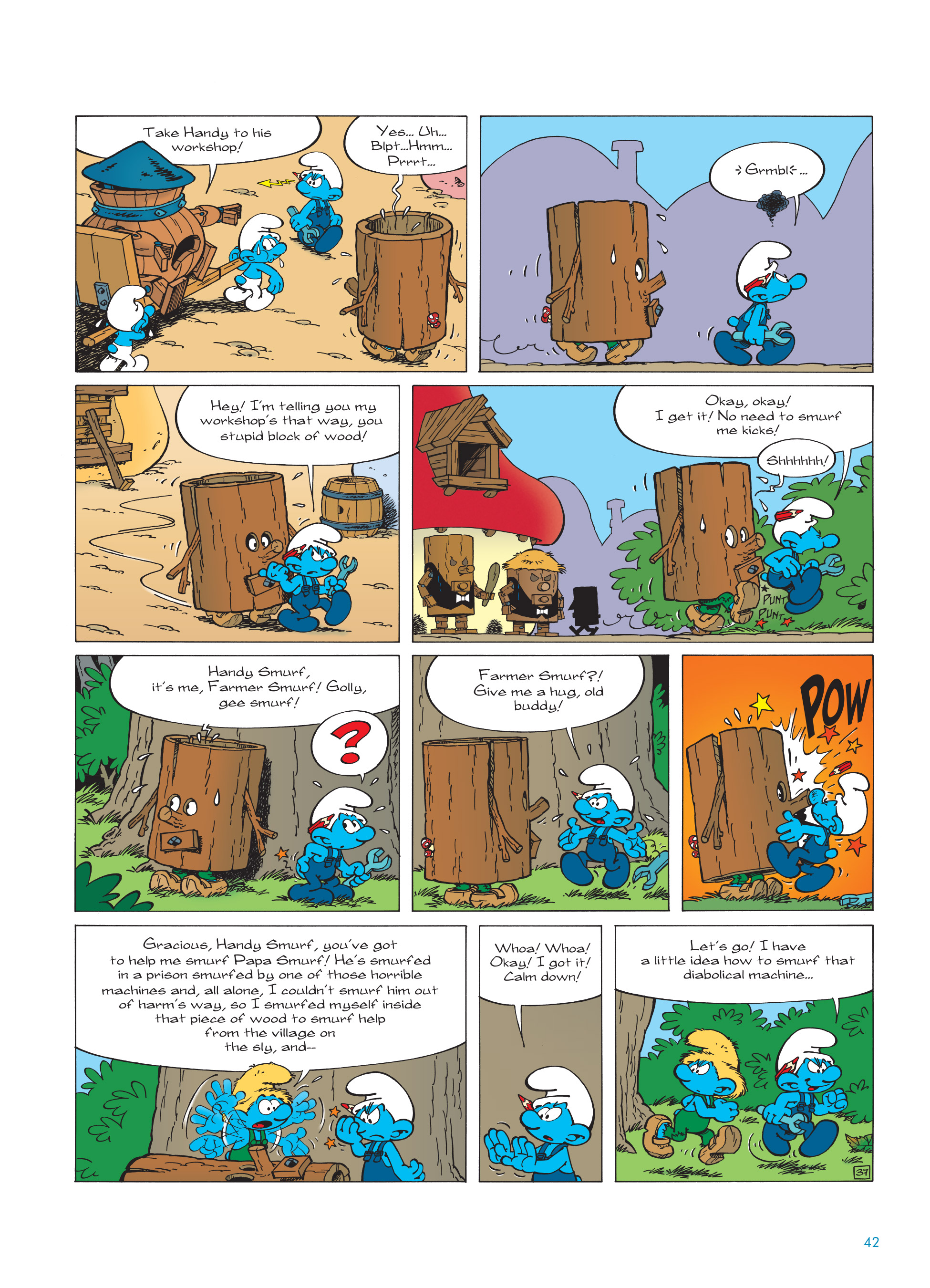 Read online The Smurfs comic -  Issue #23 - 42
