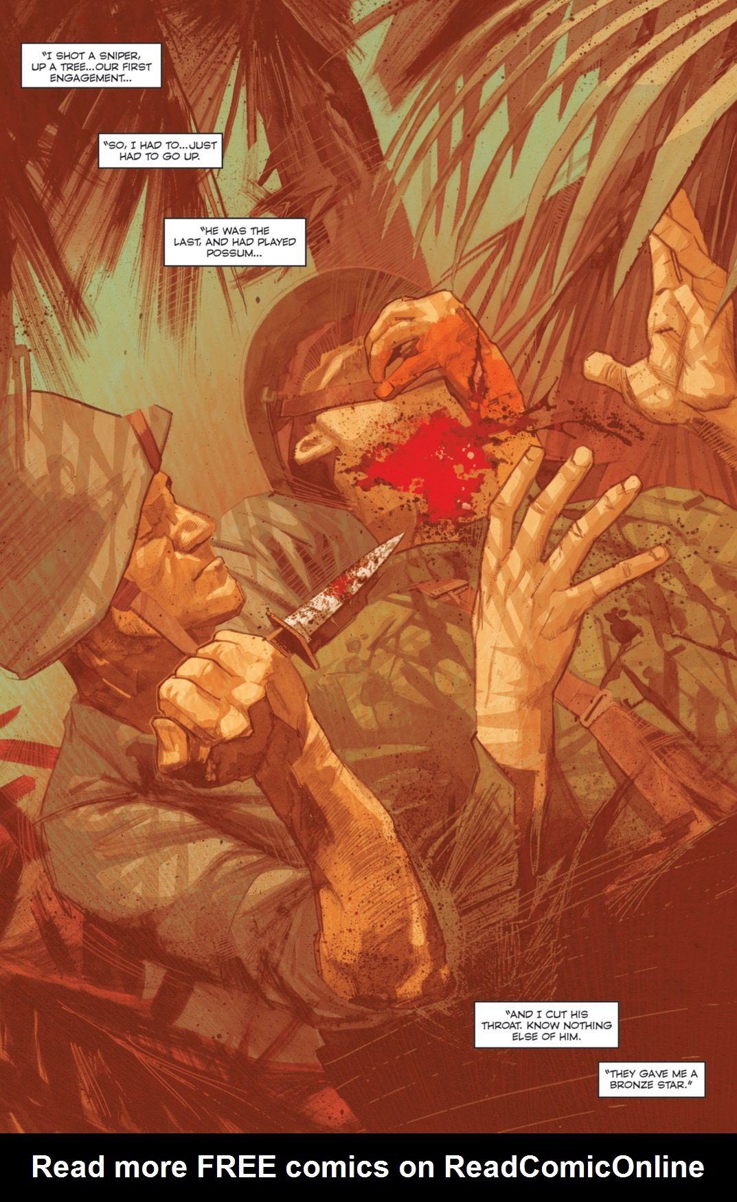 Read online Fever Ridge: A Tale of MacArthur's Jungle War comic -  Issue #4 - 17