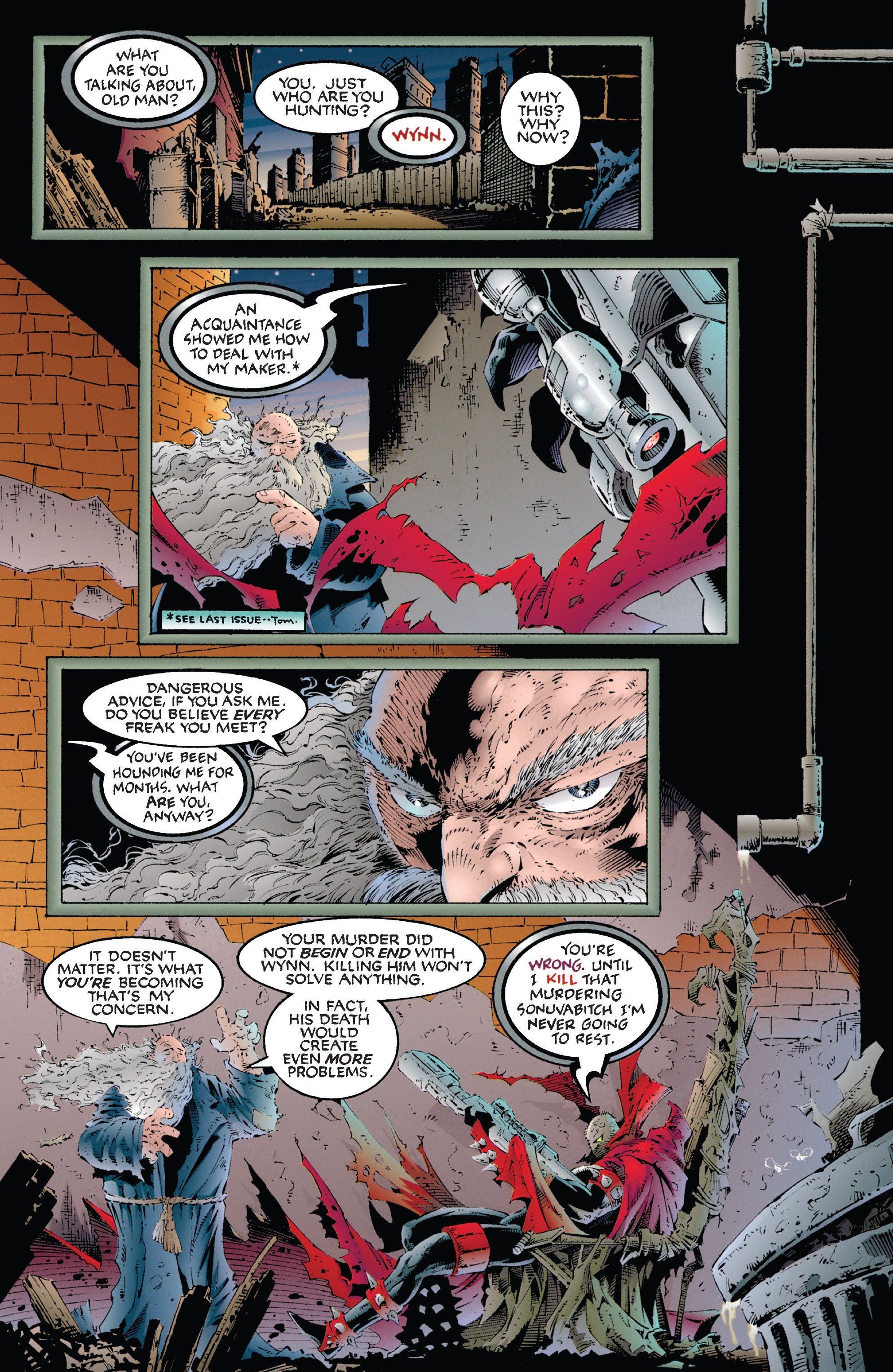 Read online Spawn comic -  Issue #38 - 16