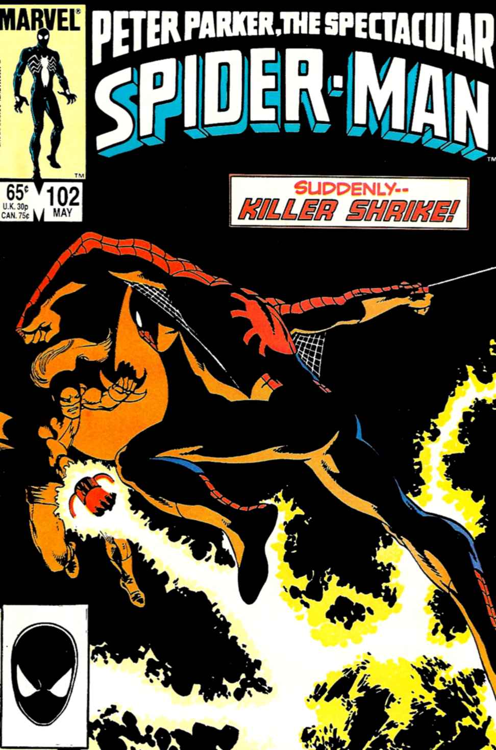Read online The Spectacular Spider-Man (1976) comic -  Issue #102 - 1