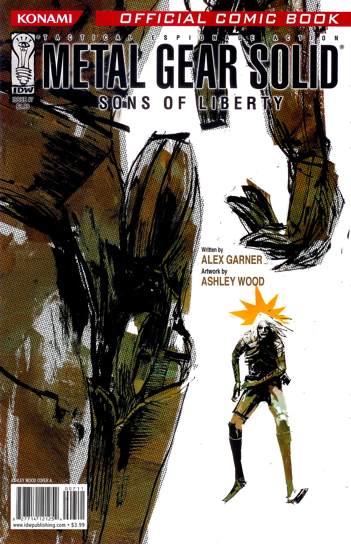 Read online Metal Gear Solid: Sons of Liberty comic -  Issue #7 - 1