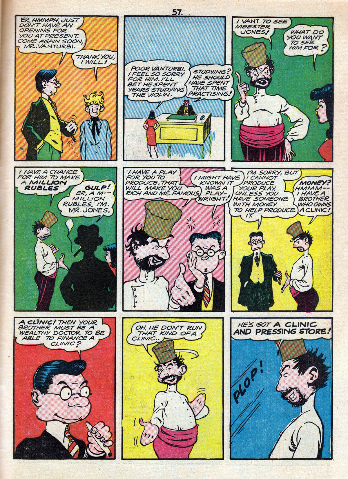 Read online Comedy Comics (1942) comic -  Issue #11 - 59