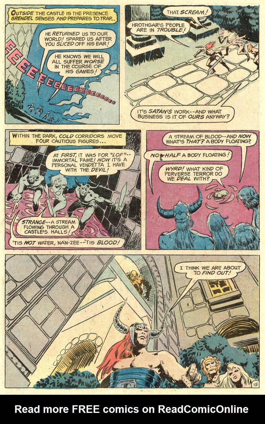 Read online Beowulf (1975) comic -  Issue #2 - 17