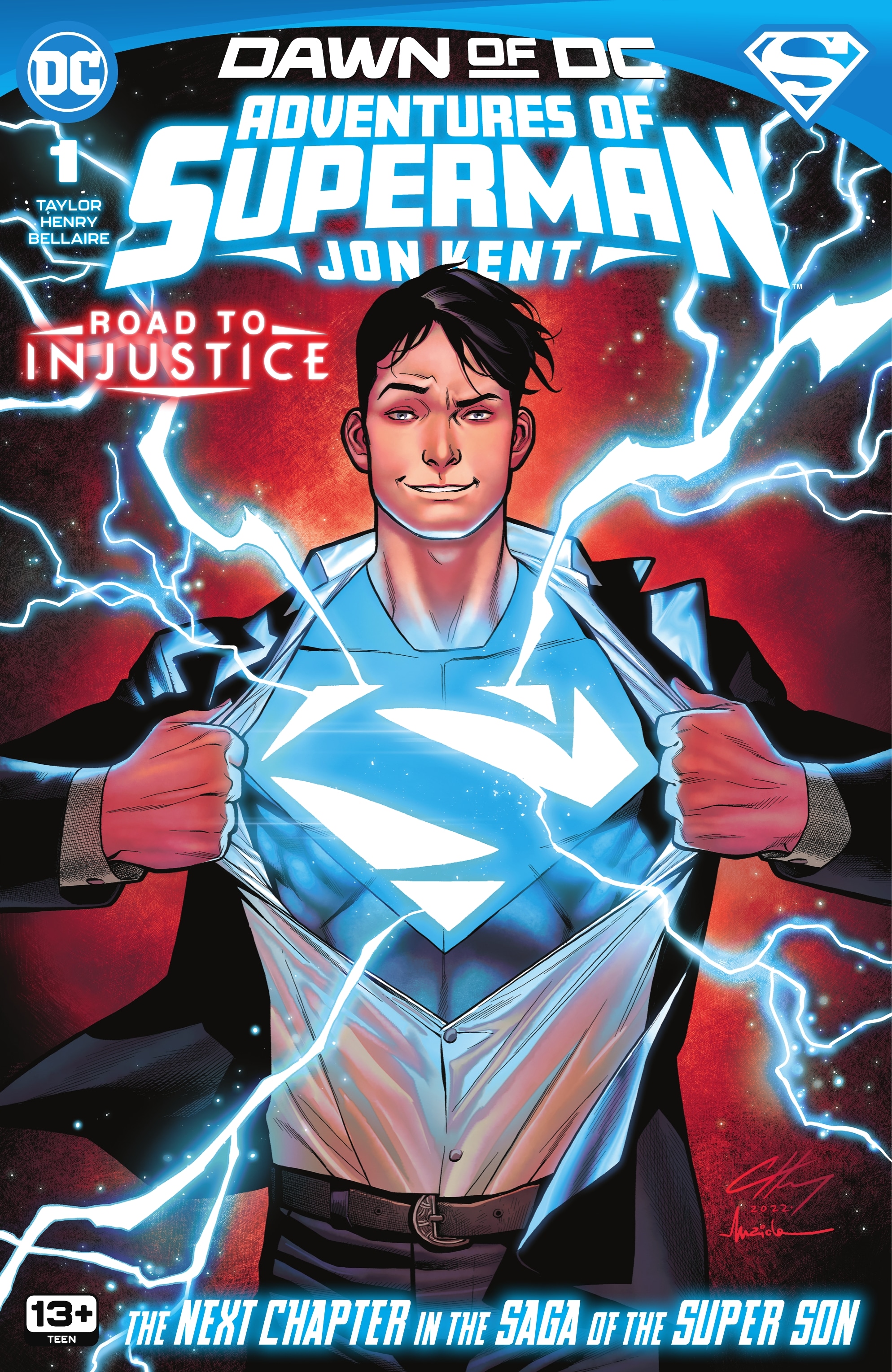 Read online Adventures of Superman: Jon Kent comic -  Issue #1 - 1