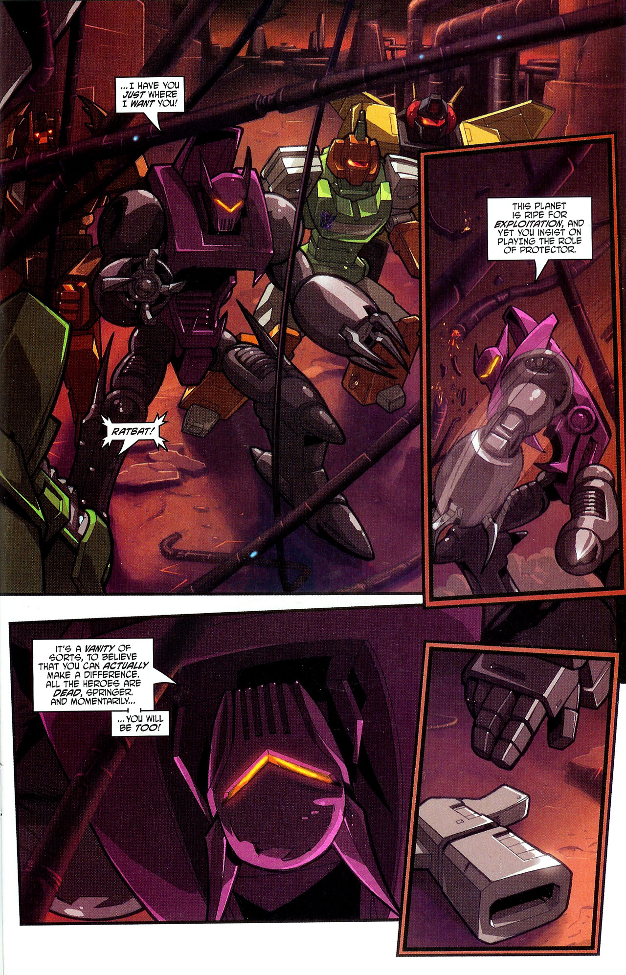 Read online Transformers War Within: "The Dark Ages" comic -  Issue #2 - 16