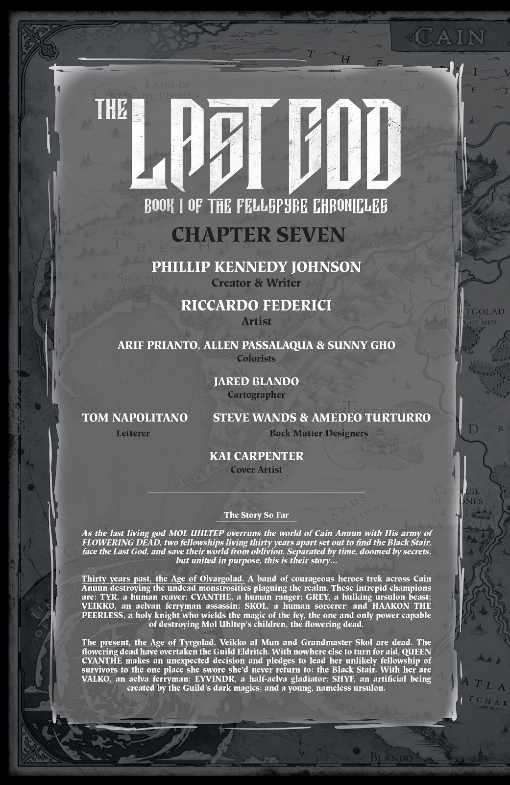 The Last God issue 7 - Page 2