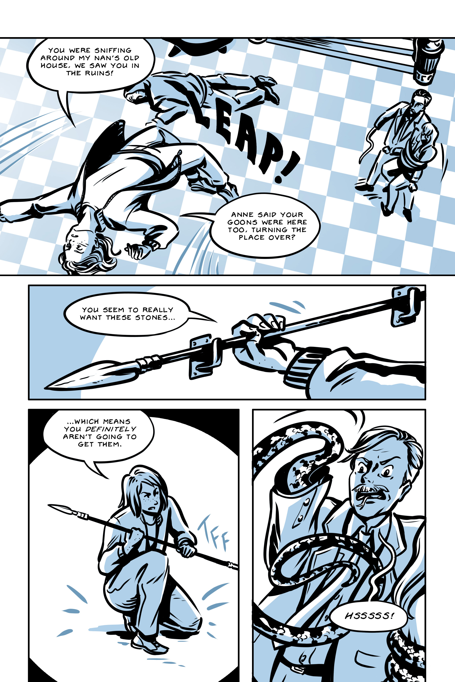 Read online Conspiracy of Ravens comic -  Issue # TPB - 52
