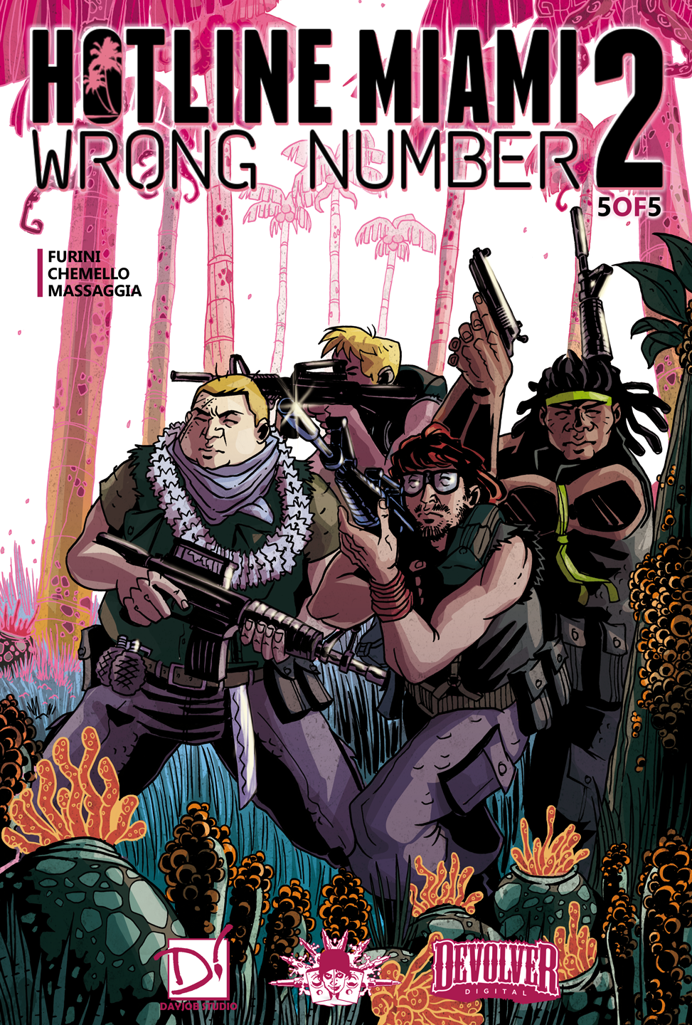Read online Hotline Miami 2: Wrong Number comic -  Issue #5 - 1