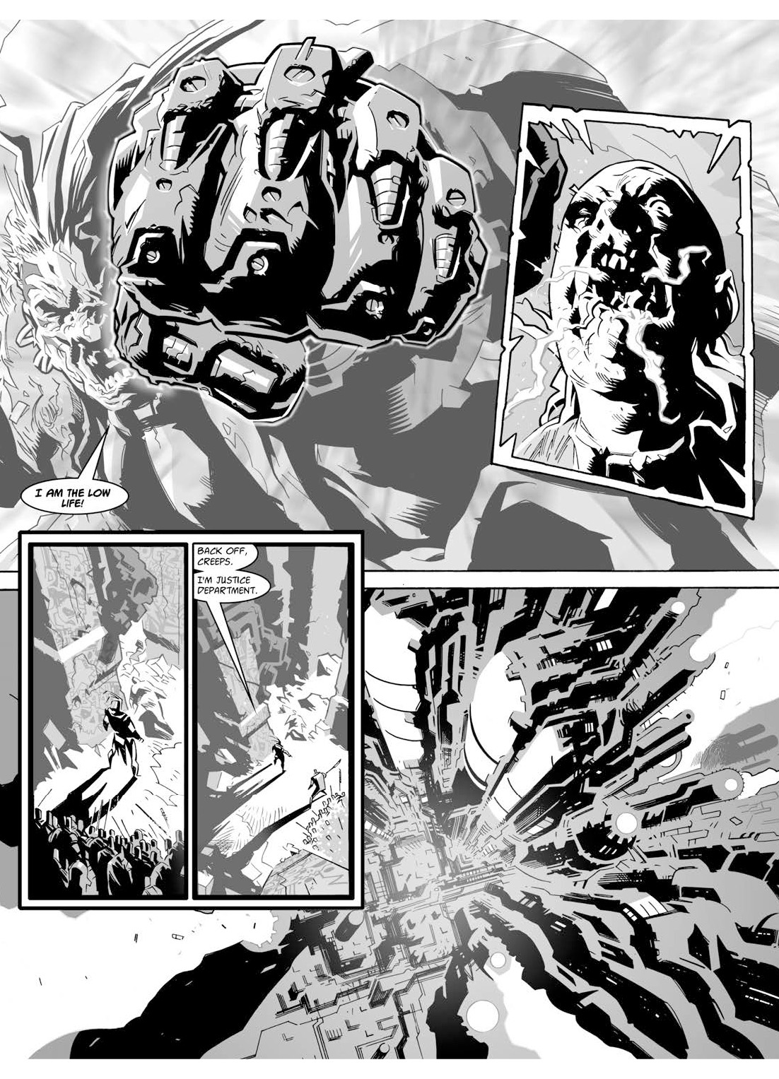 Read online Mega-City Undercover comic -  Issue # TPB 1 - 192