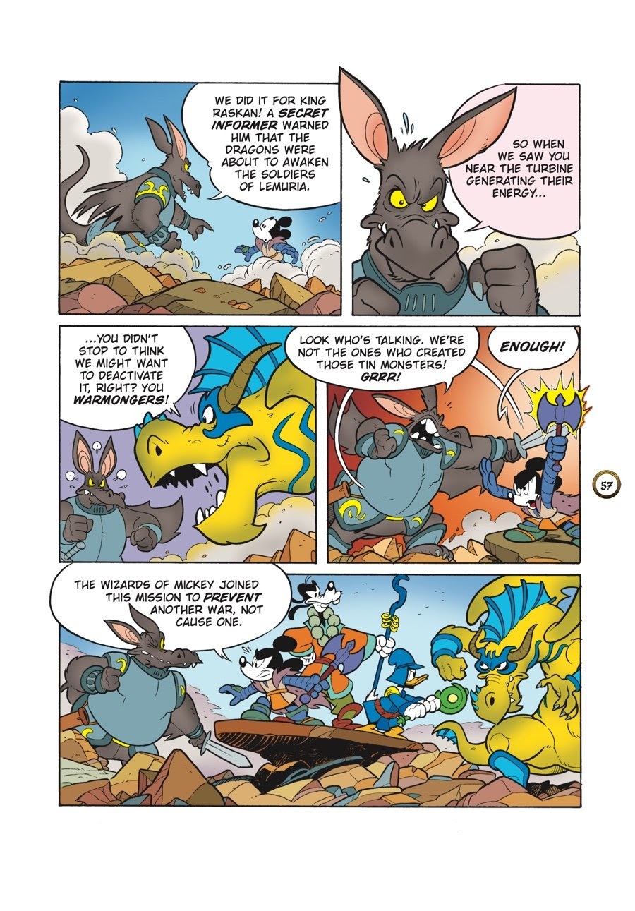 Read online Wizards of Mickey (2020) comic -  Issue # TPB 4 (Part 1) - 59