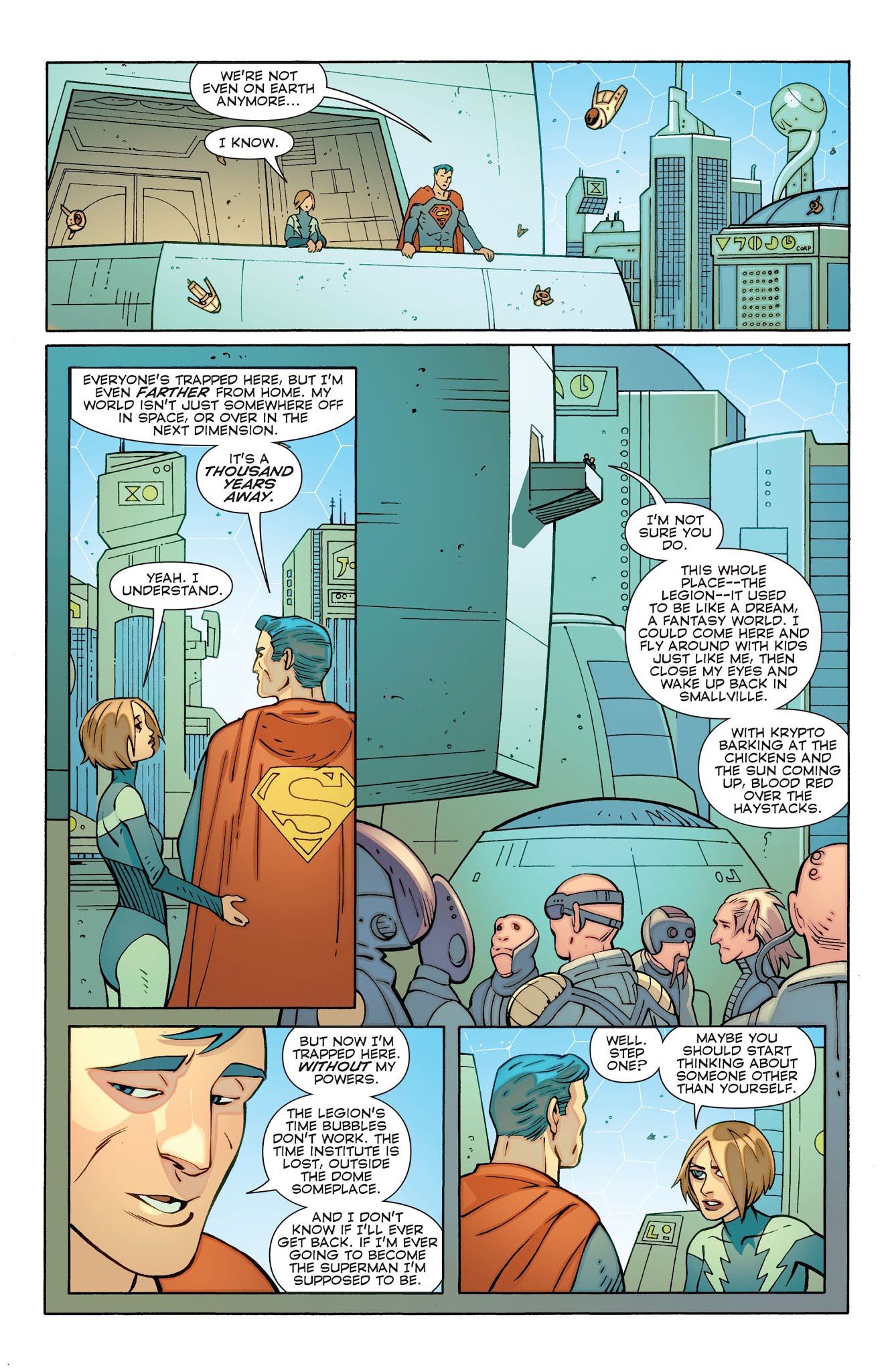 Read online Convergence: Crisis comic -  Issue # TPB 1 (Part 1) - 17