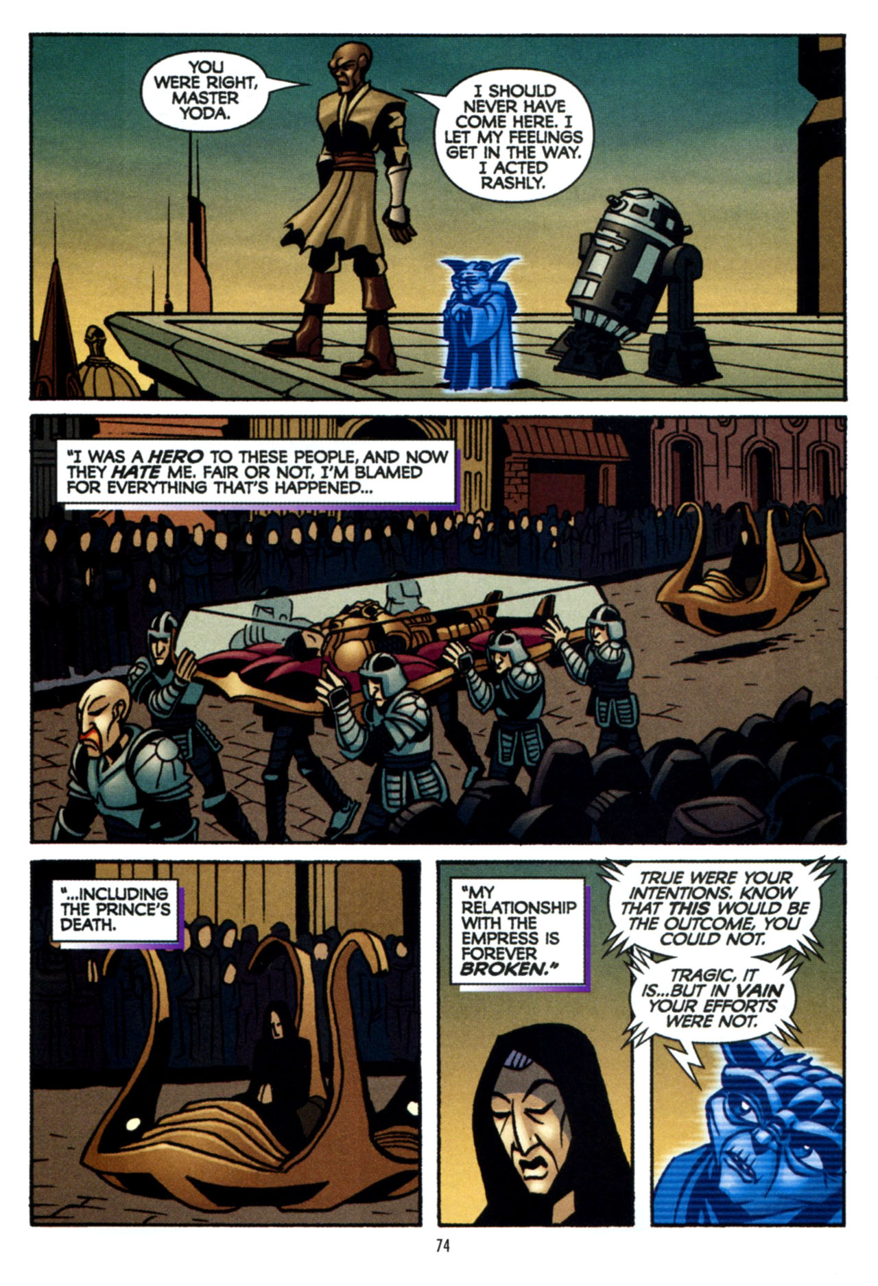 Read online Star Wars: The Clone Wars - The Colossus of Destiny comic -  Issue # Full - 74