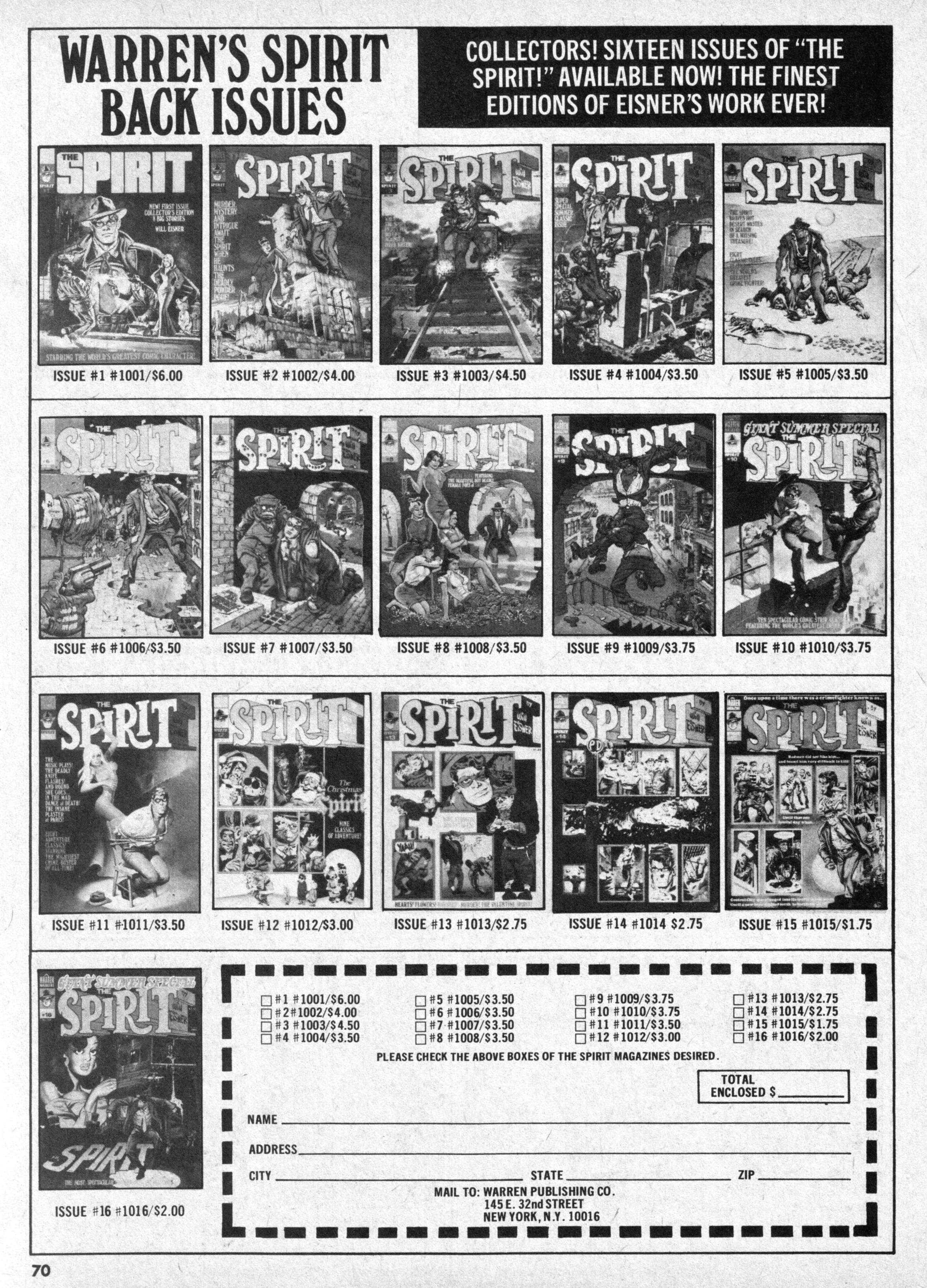 Read online Vampirella (1969) comic -  Issue #58 - 70