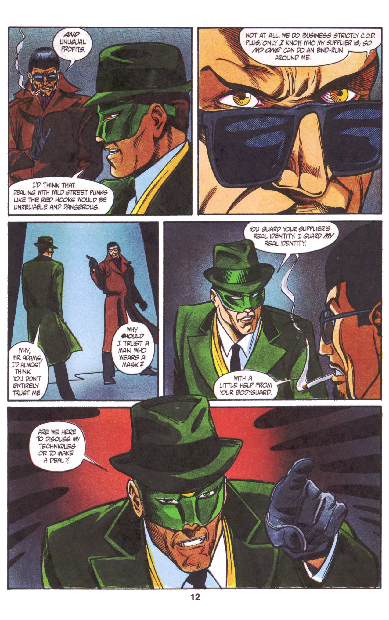 Read online Tales of the Green Hornet (1991) comic -  Issue #3 - 12