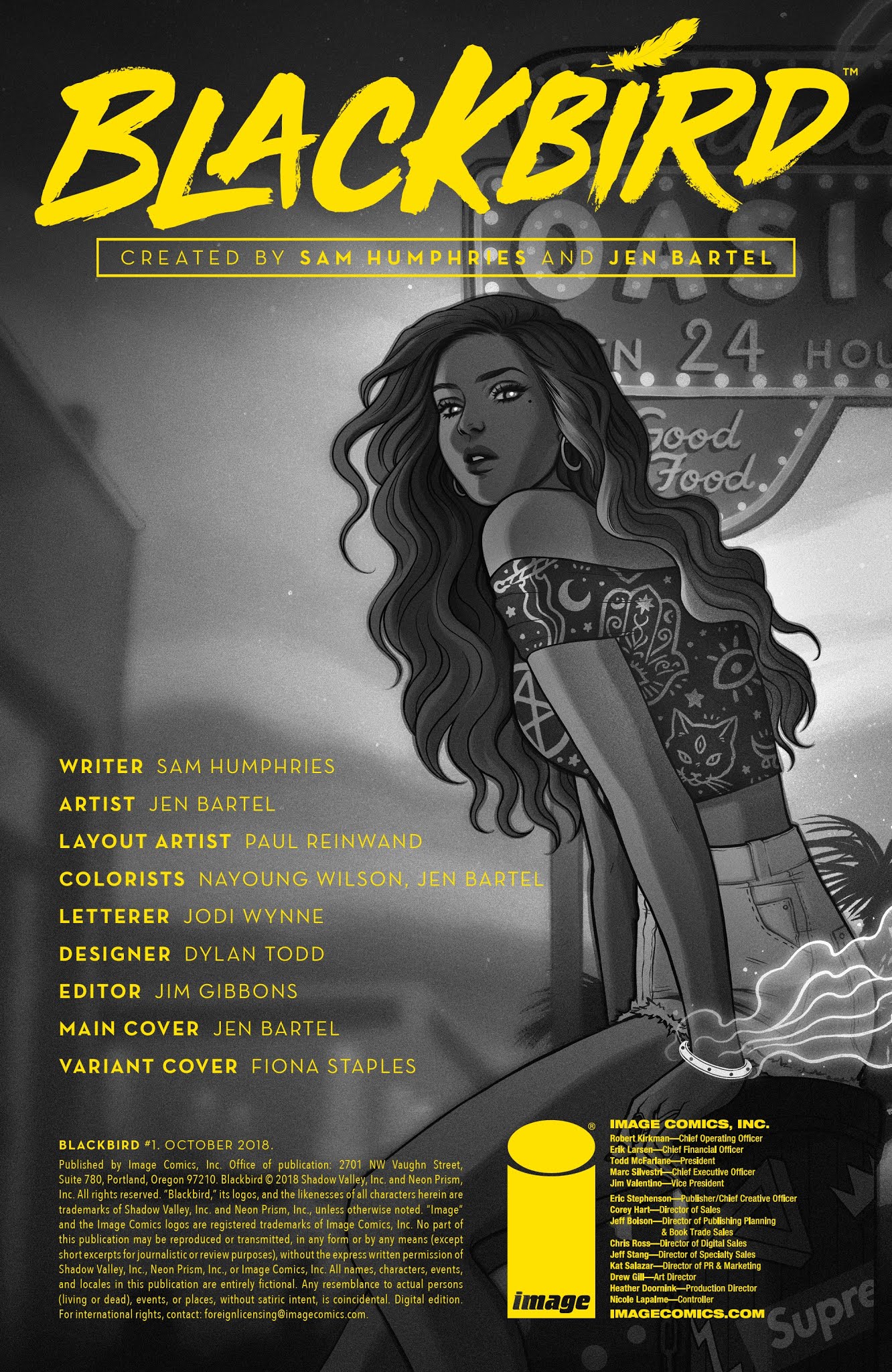 Read online Blackbird comic -  Issue #1 - 2
