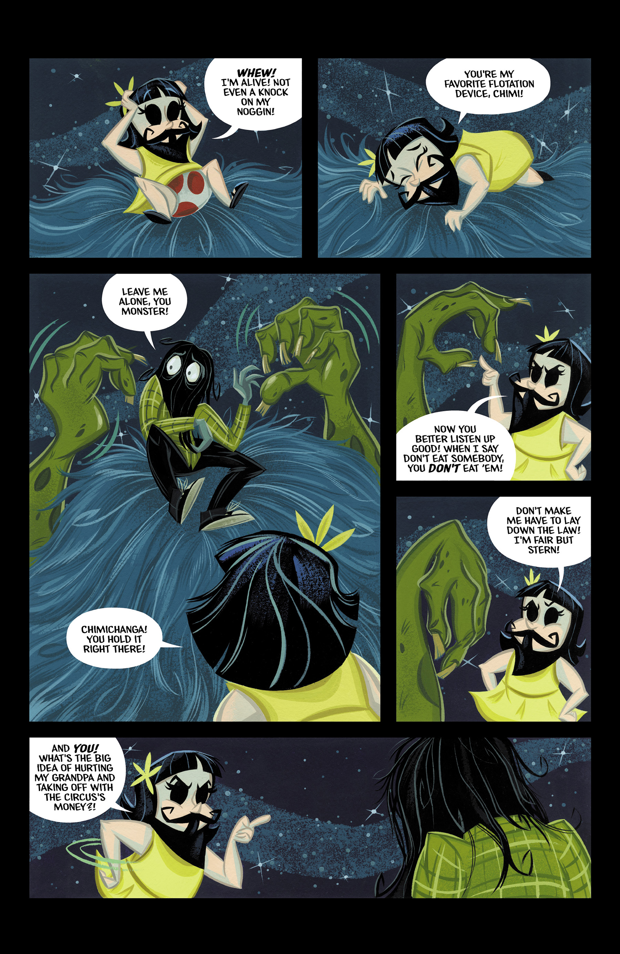 Read online Chimichanga: Sorrow of the World's Worst Face comic -  Issue #2 - 8